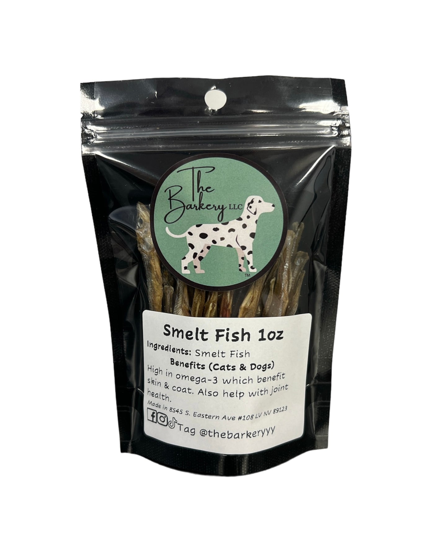 Smelt Fish 1oz - The Barkery LLC