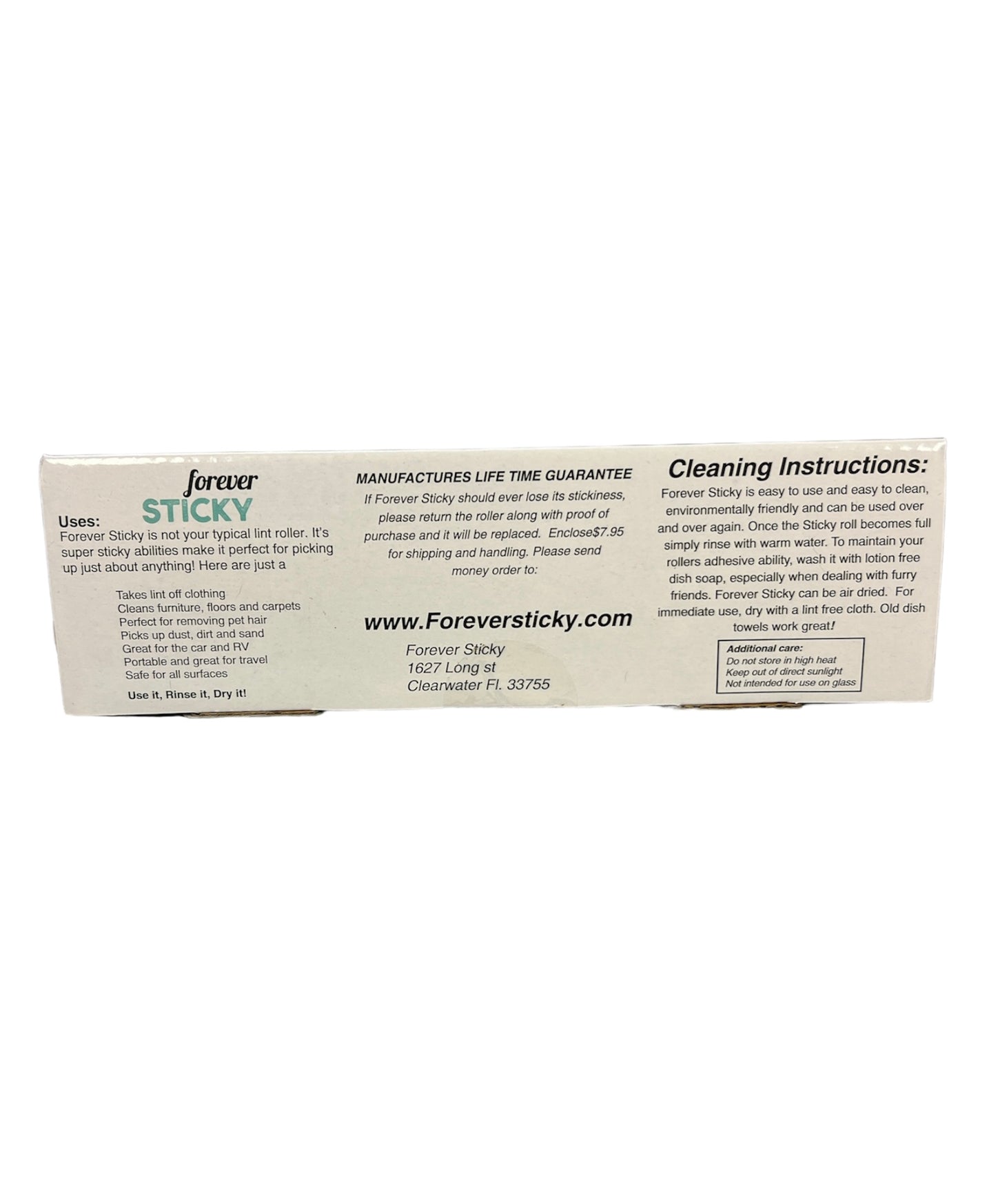 Forever Sticky Large Roller - The Barkery LLC