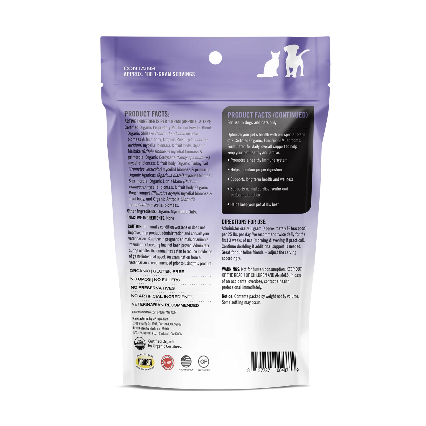 Healthy Pet (Mushroom Matrix) - The Barkery LLC