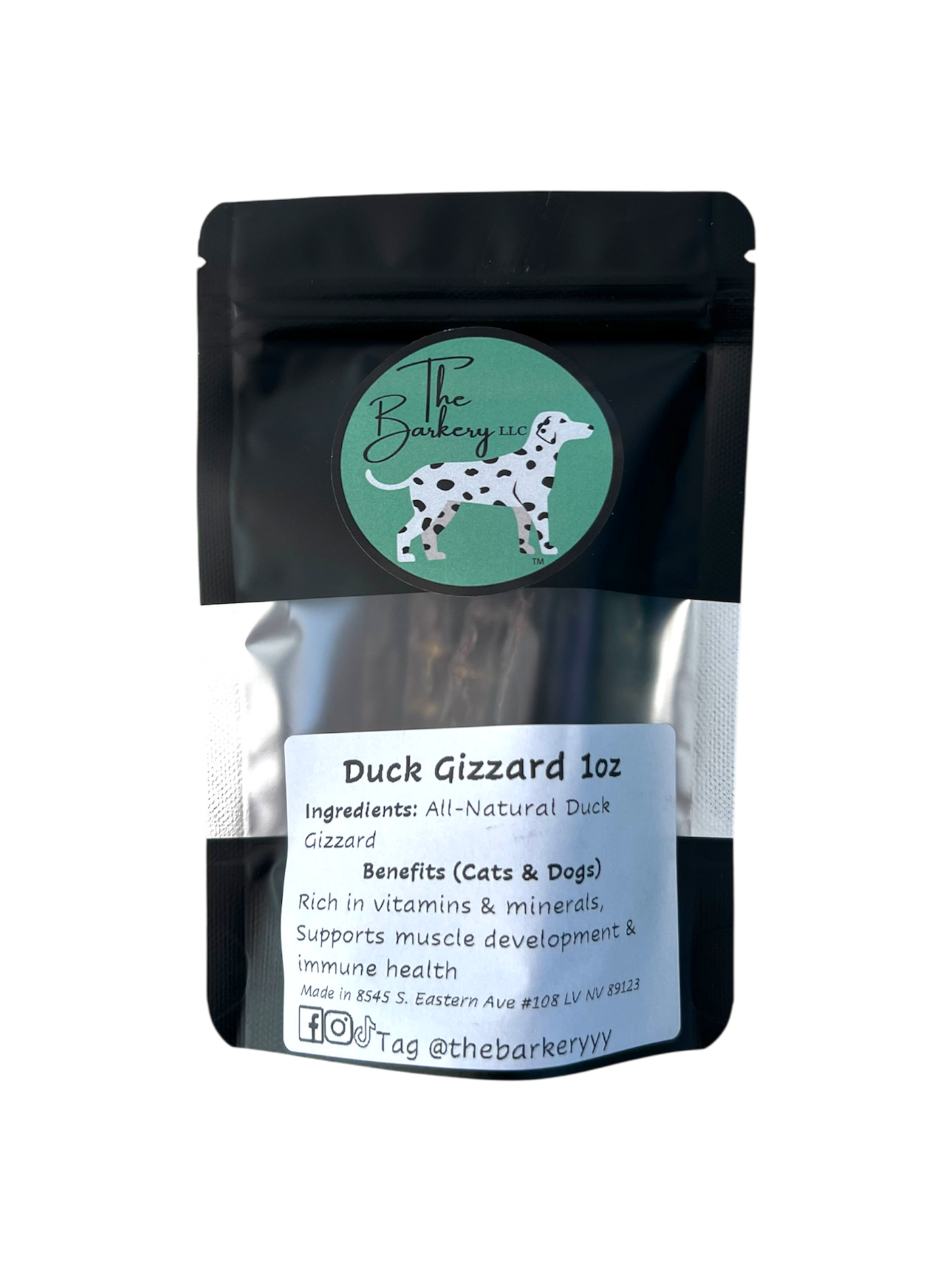 Duck Gizzards 1oz Bag