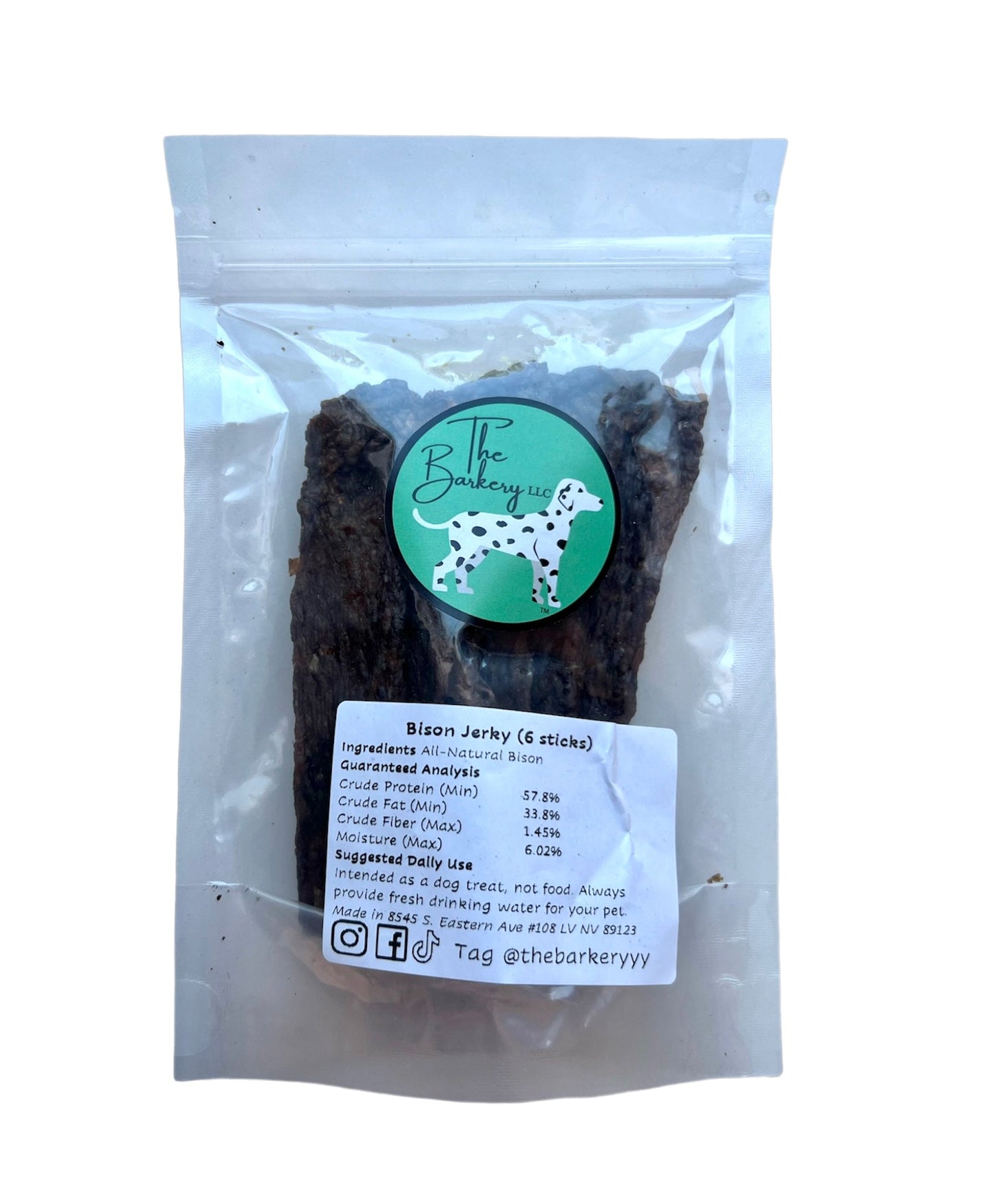 Bison Jerky - The Barkery LLC