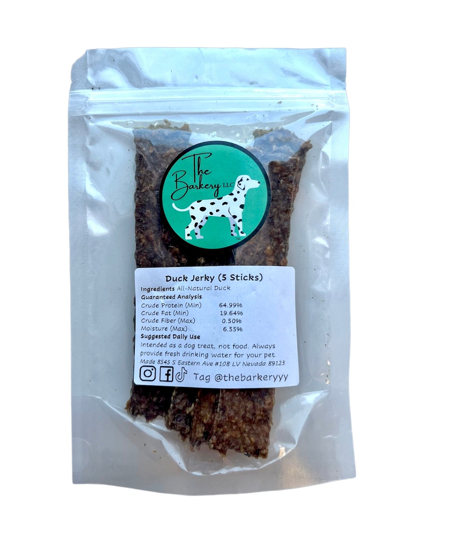 Duck Jerky - The Barkery LLC