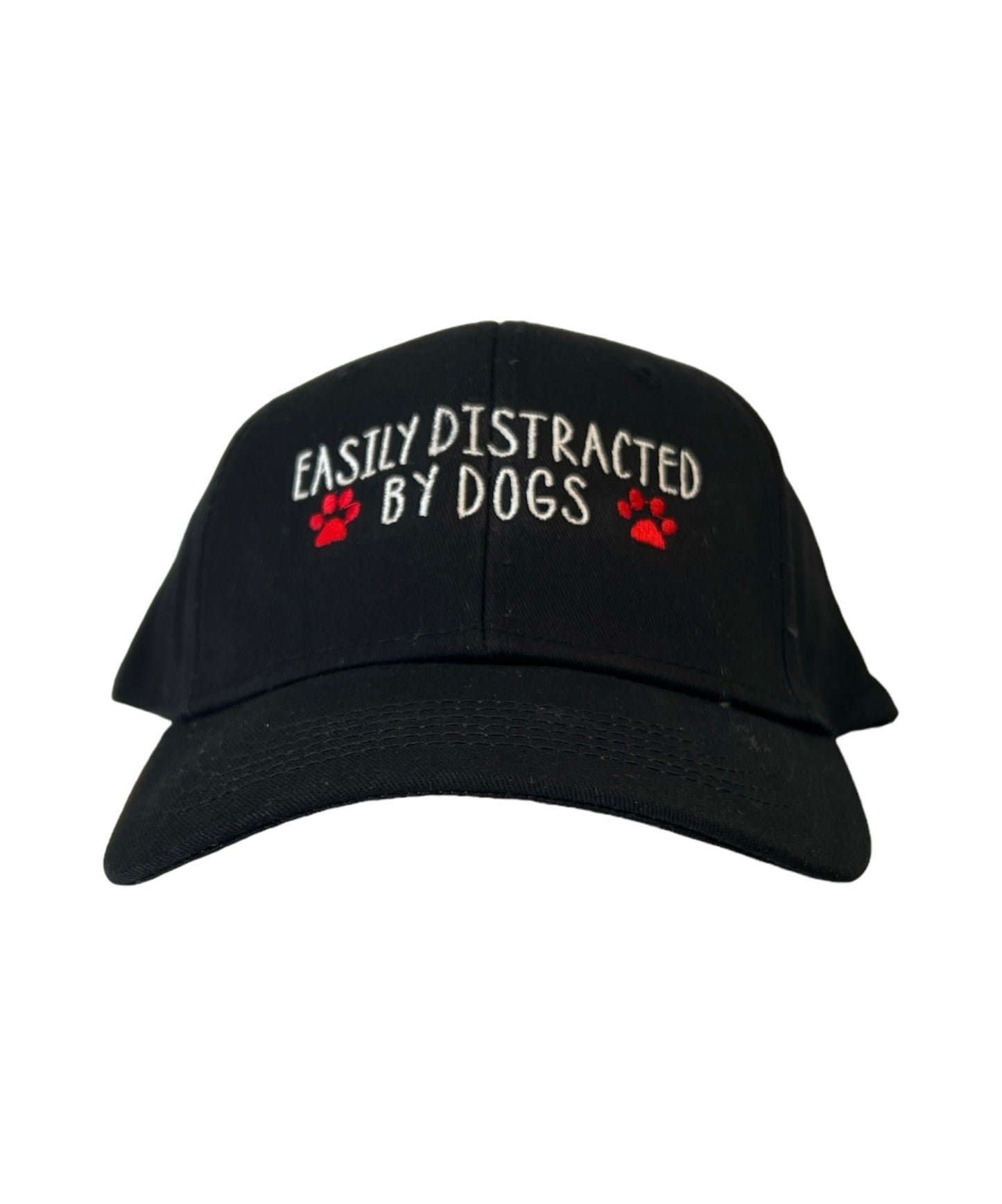Easily Distracted By Dogs Hat/Cap - The Barkery LLC