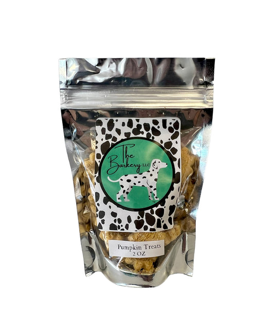 Organic Pumpkin Dog Treats - Healthy & Tasty - The Barkery LLC