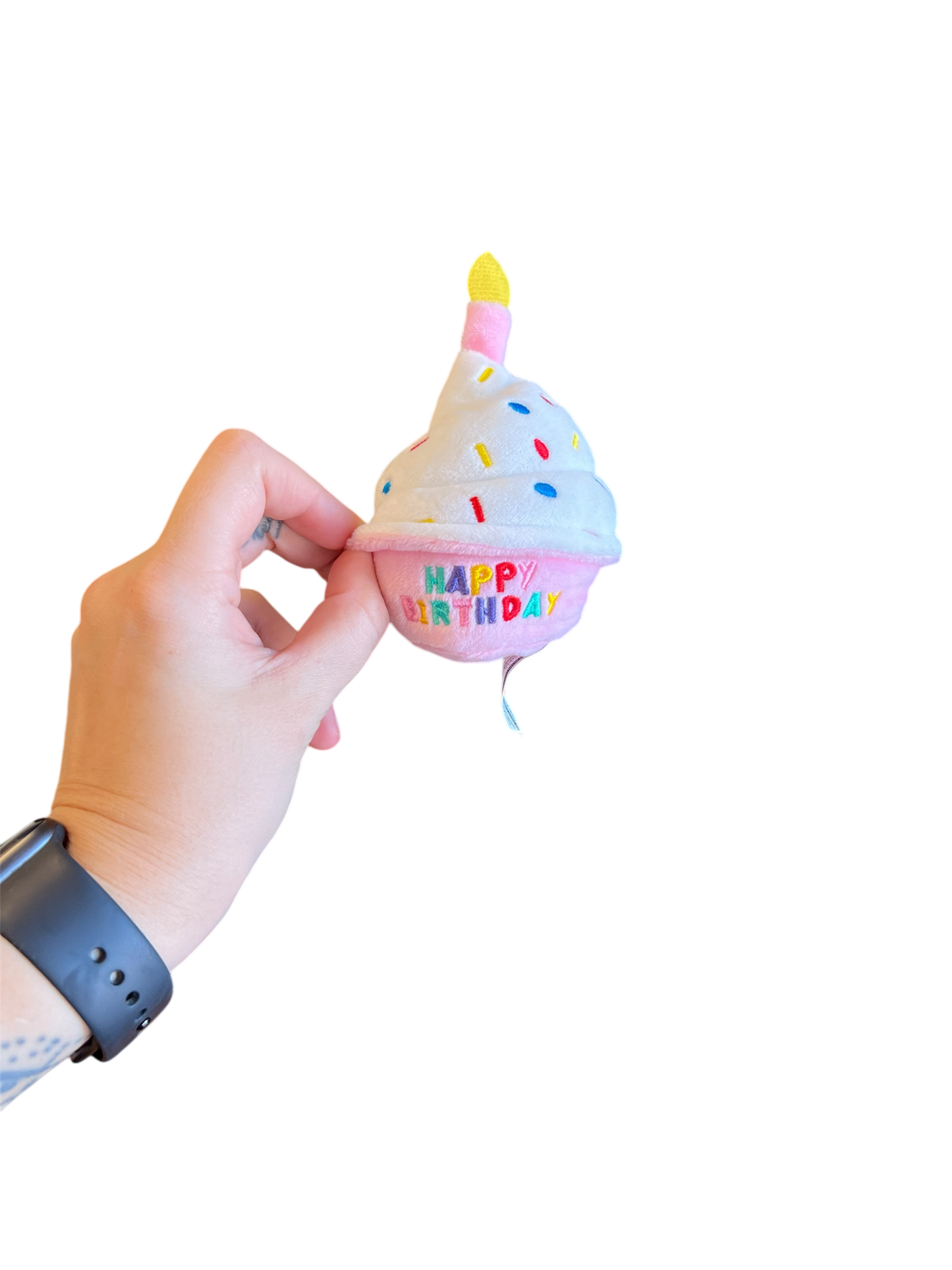 Mini Birthday Cupcake Dog Toy - The Barkery LLC