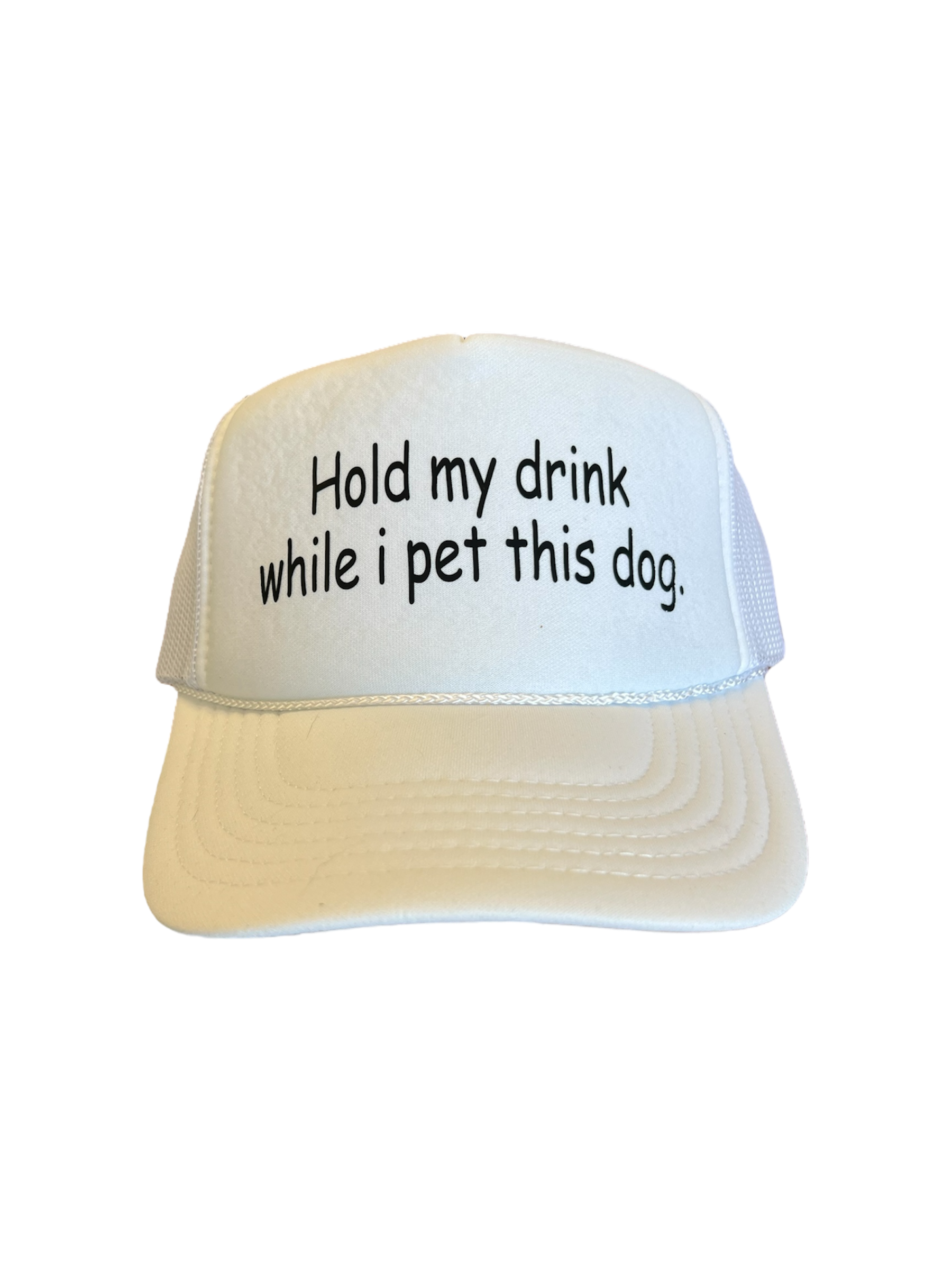 Hold my drink while I pet this dog Hat