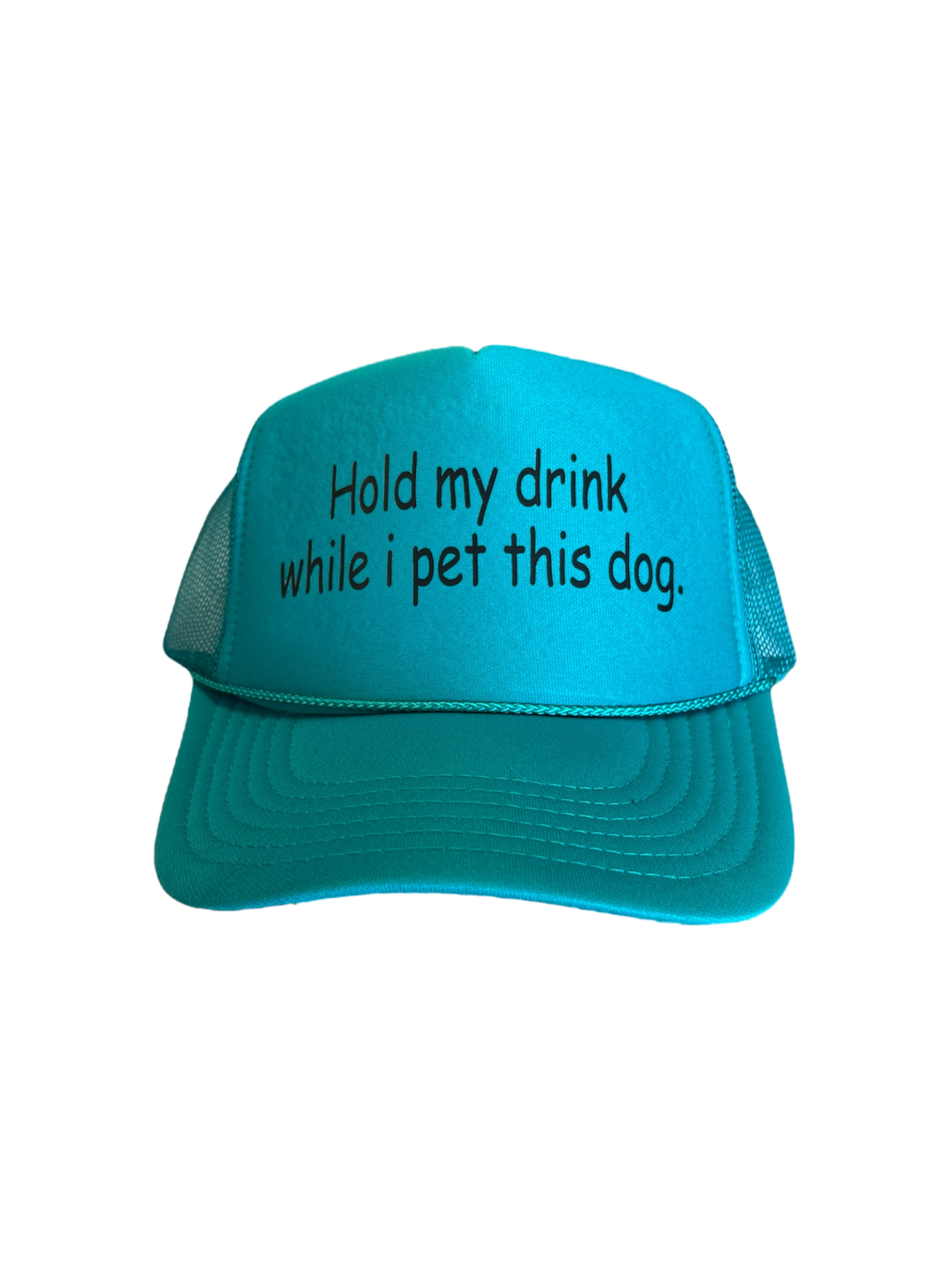 Hold my drink while I pet this dog Hat