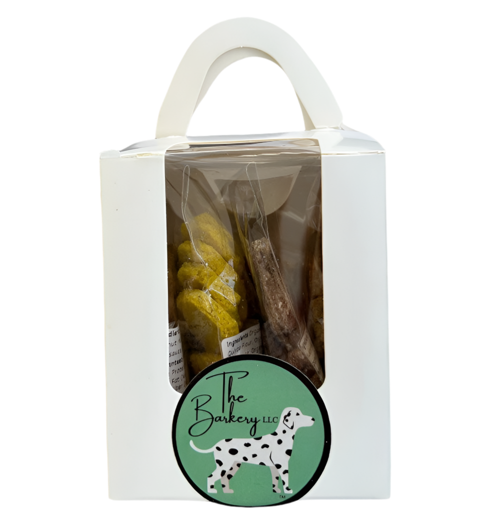 Organic Vegan Dog Treat Box - Variety Box