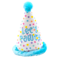 Birthday Hat Plush Dog Toy