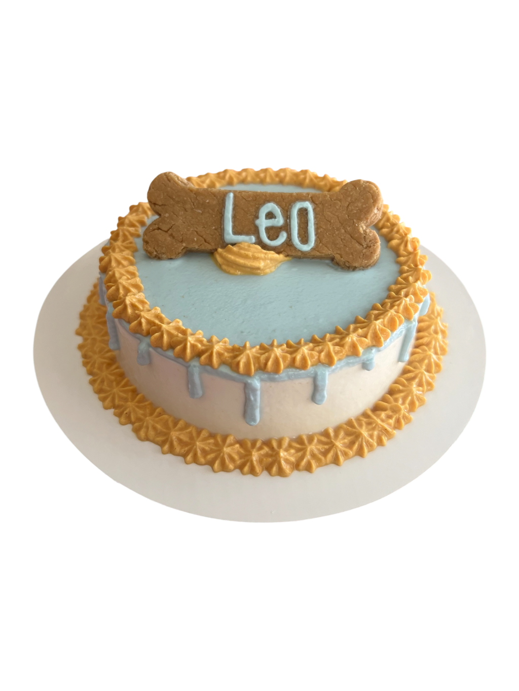 Drip Cake - Custom Bone with Name (Cat & Dog)