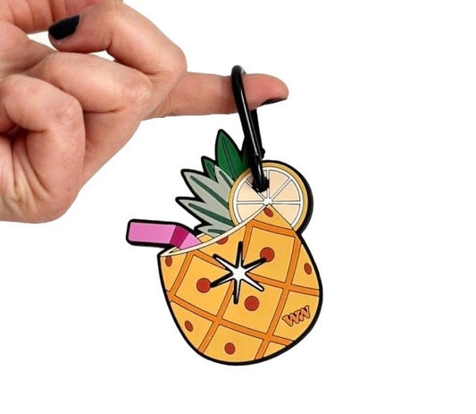 Pineapple Drink Poopy Loop Dog Waste Bag Holder - The Barkery LLC