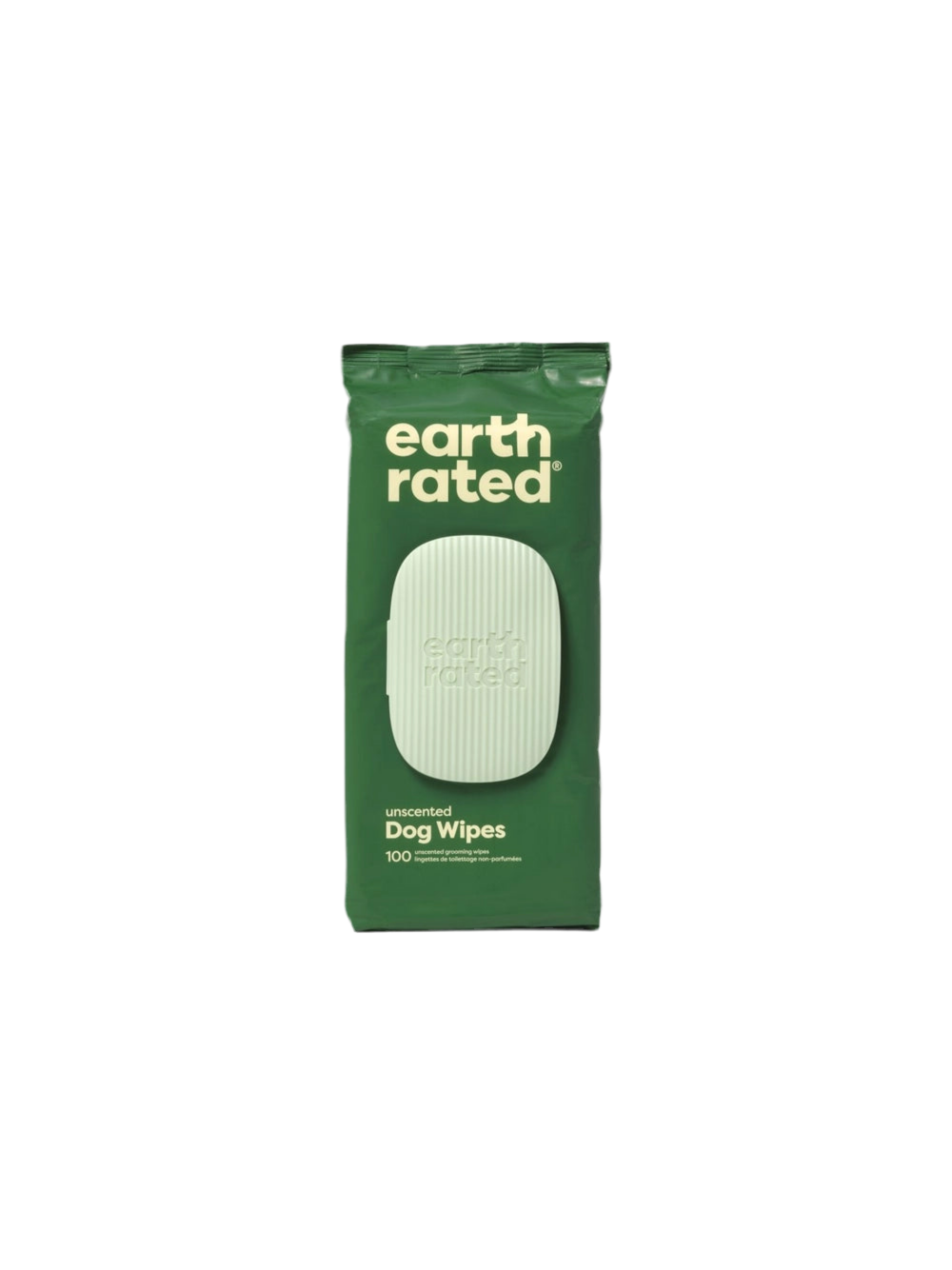 Earth Rated Unscented Dog Grooming Wipes 100ct