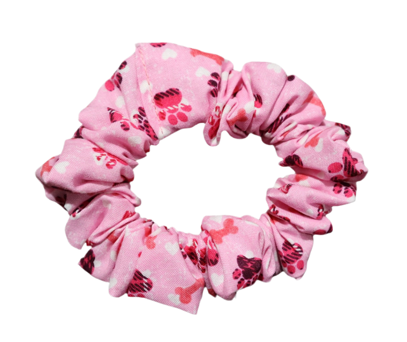 Paw Print Scrunchies for Pet Lovers