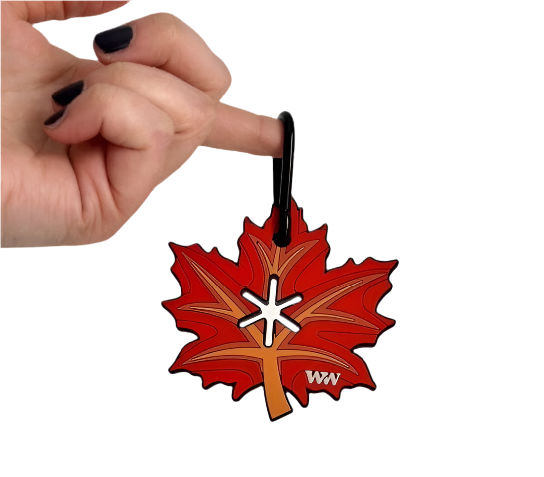 Woof & Wonder Maple Leaf Poop Bag Holder