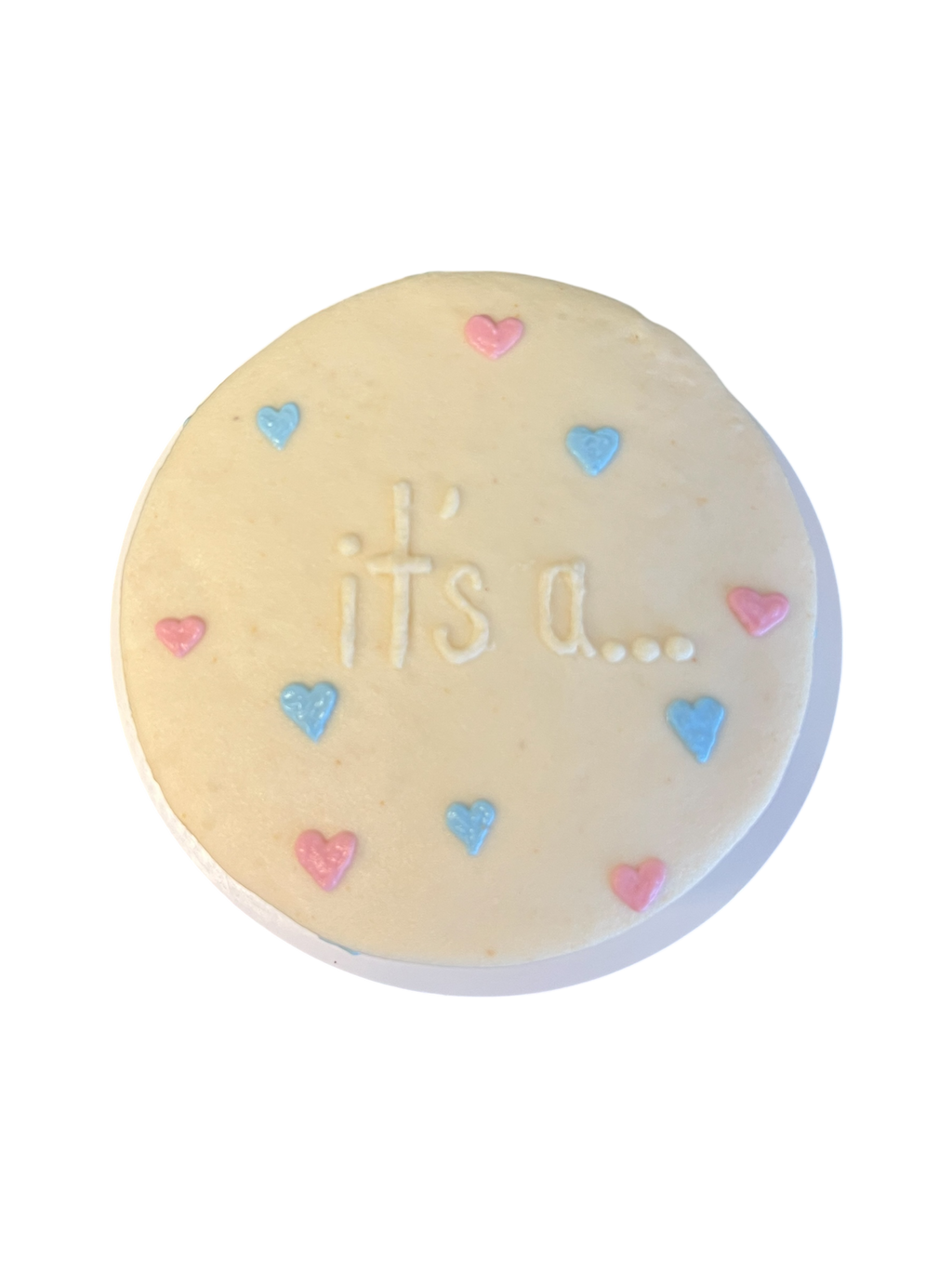 It’s a… Gender Reveal Cake