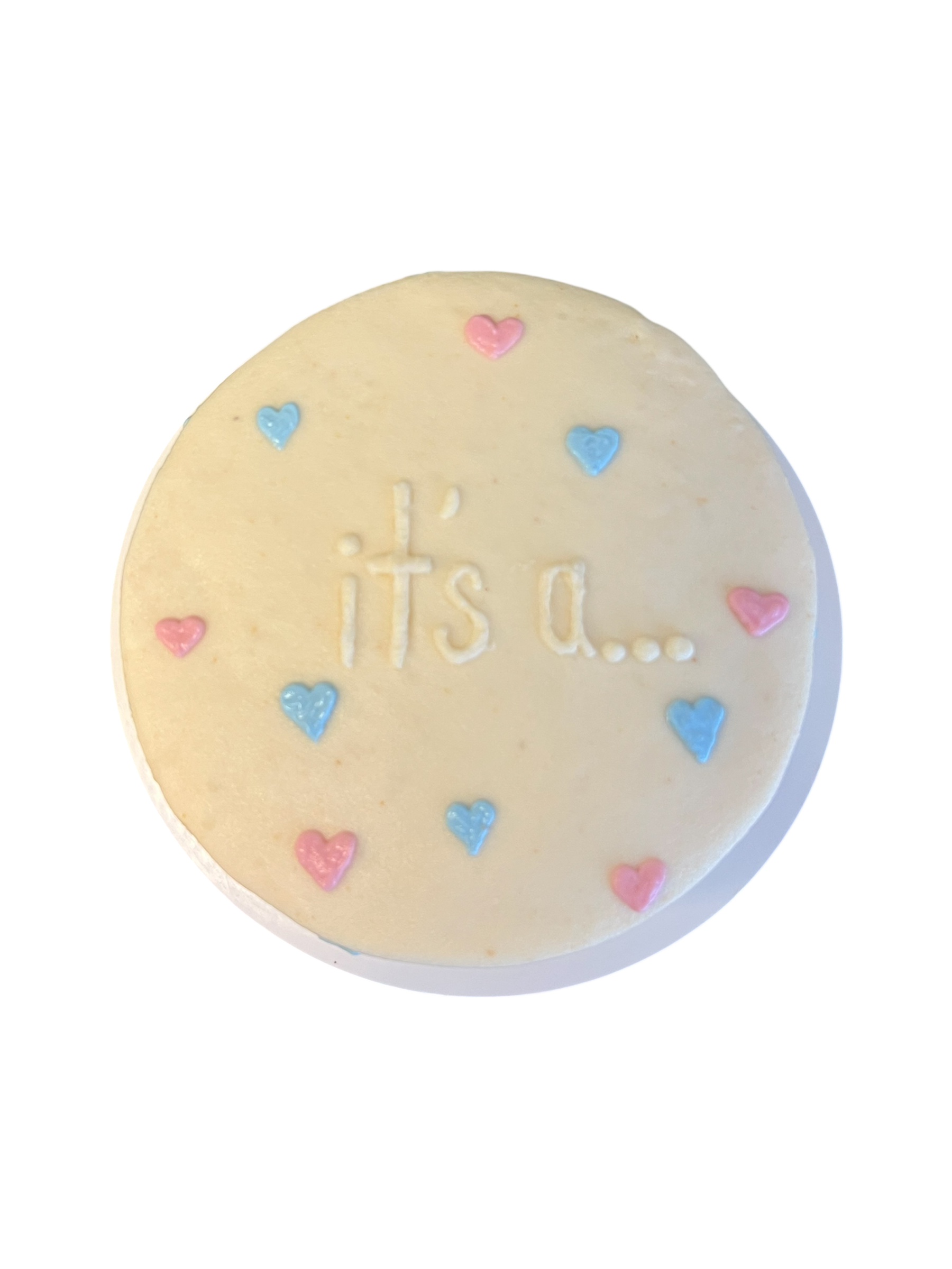 It’s a… Gender Reveal Cake