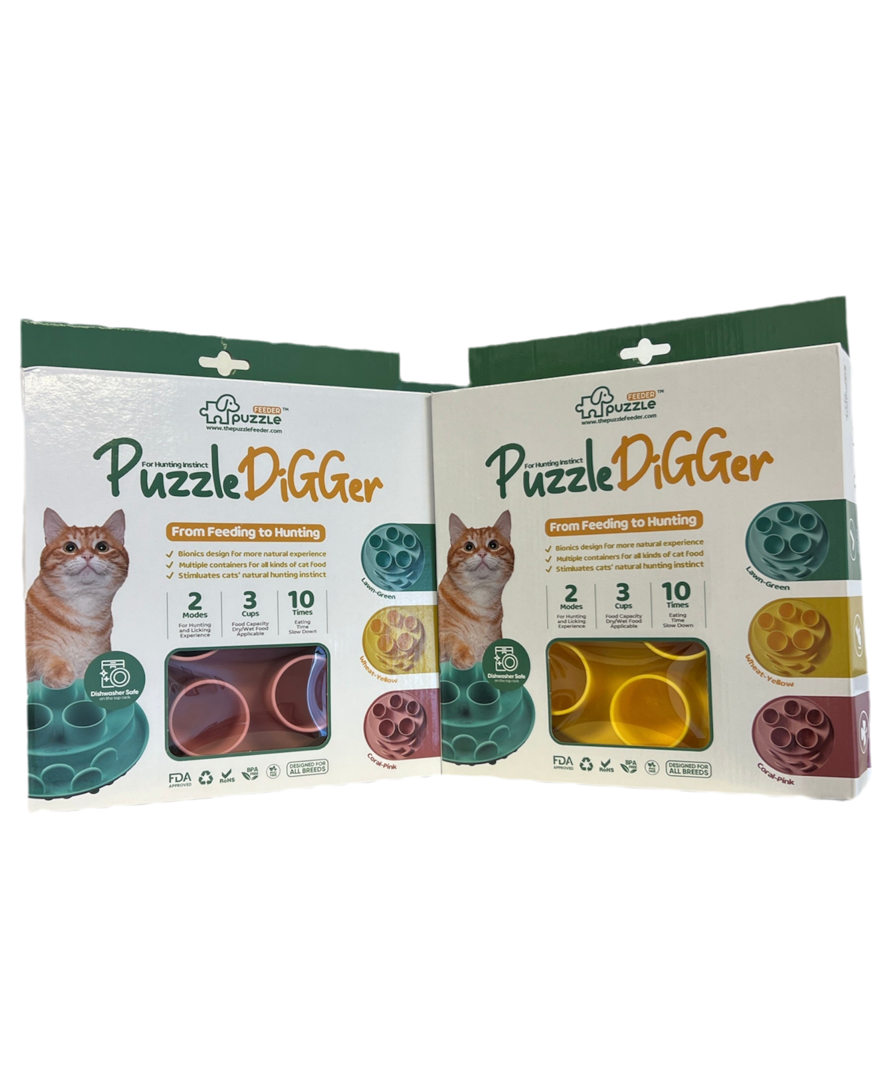 Cat Feeding Puzzle - Stimulate Hunting & Digestion