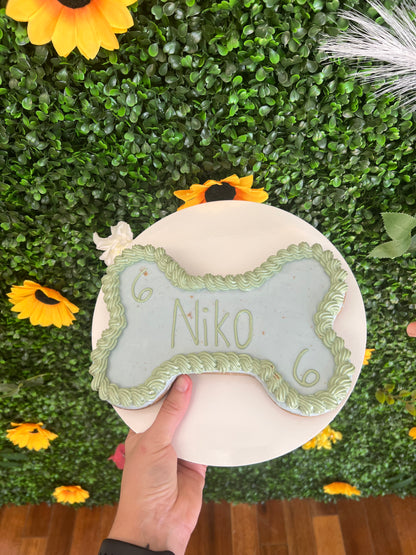 9inch Bone Cake Organic - The Barkery LLC
