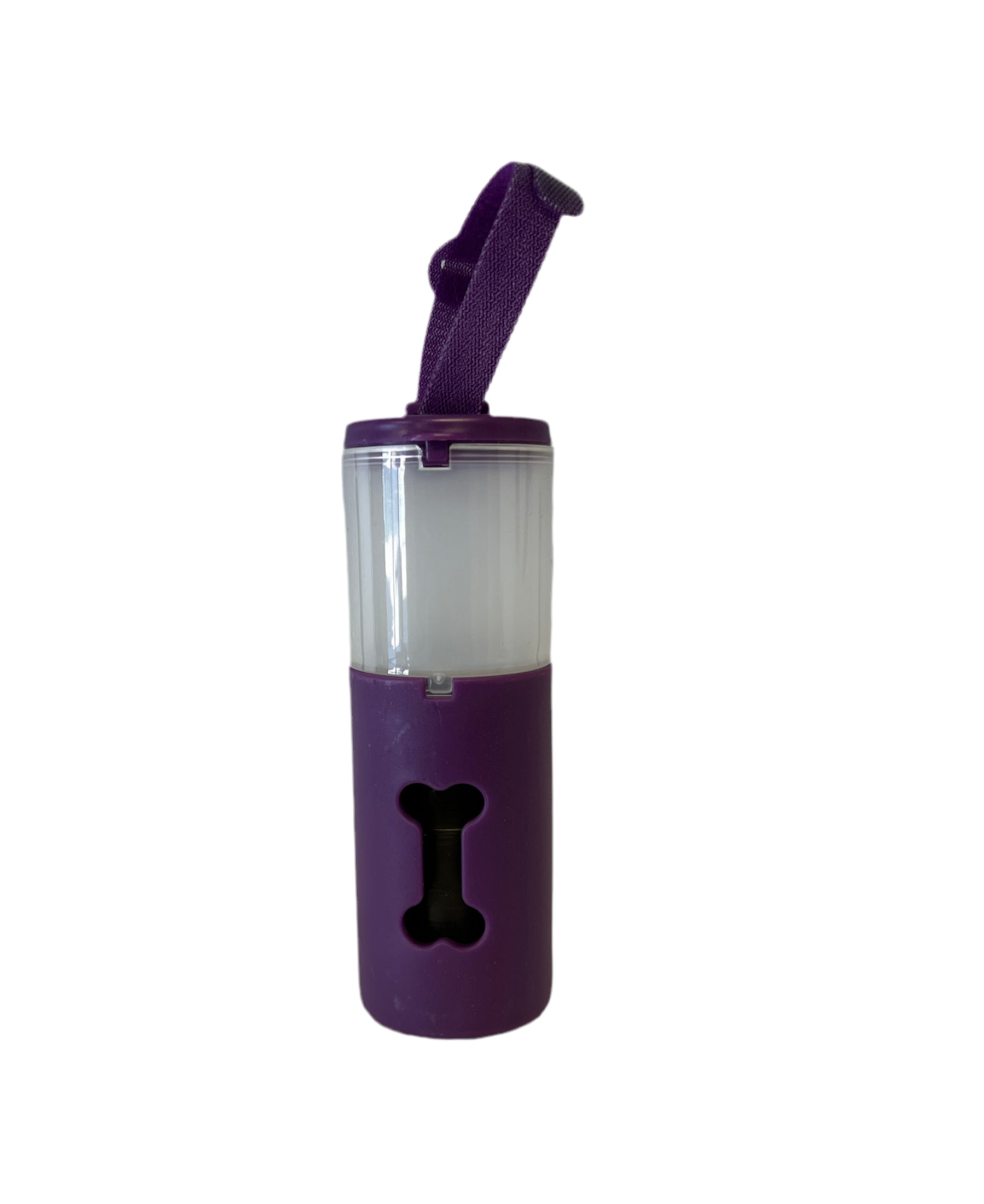 The Barkery Dog Poop Bag Holder with Treat Storage