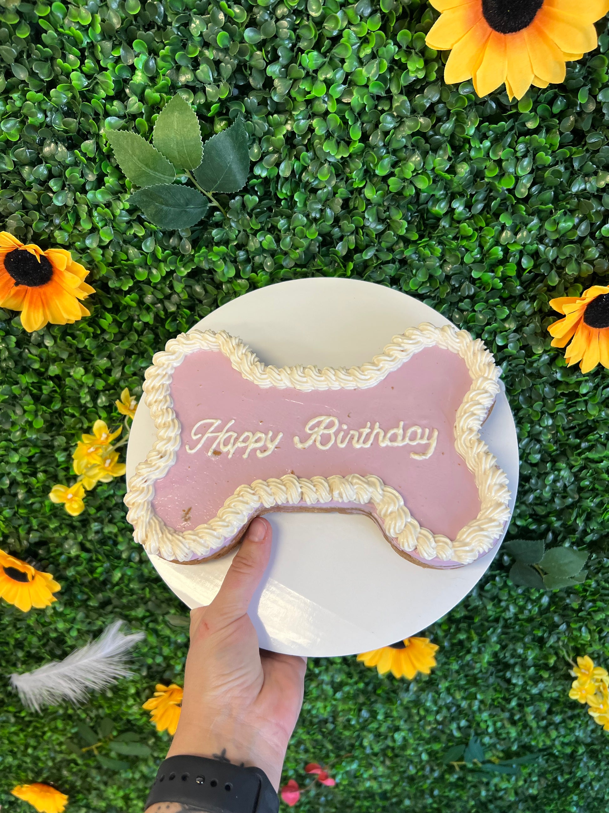 9inch Bone Cake Organic - The Barkery LLC