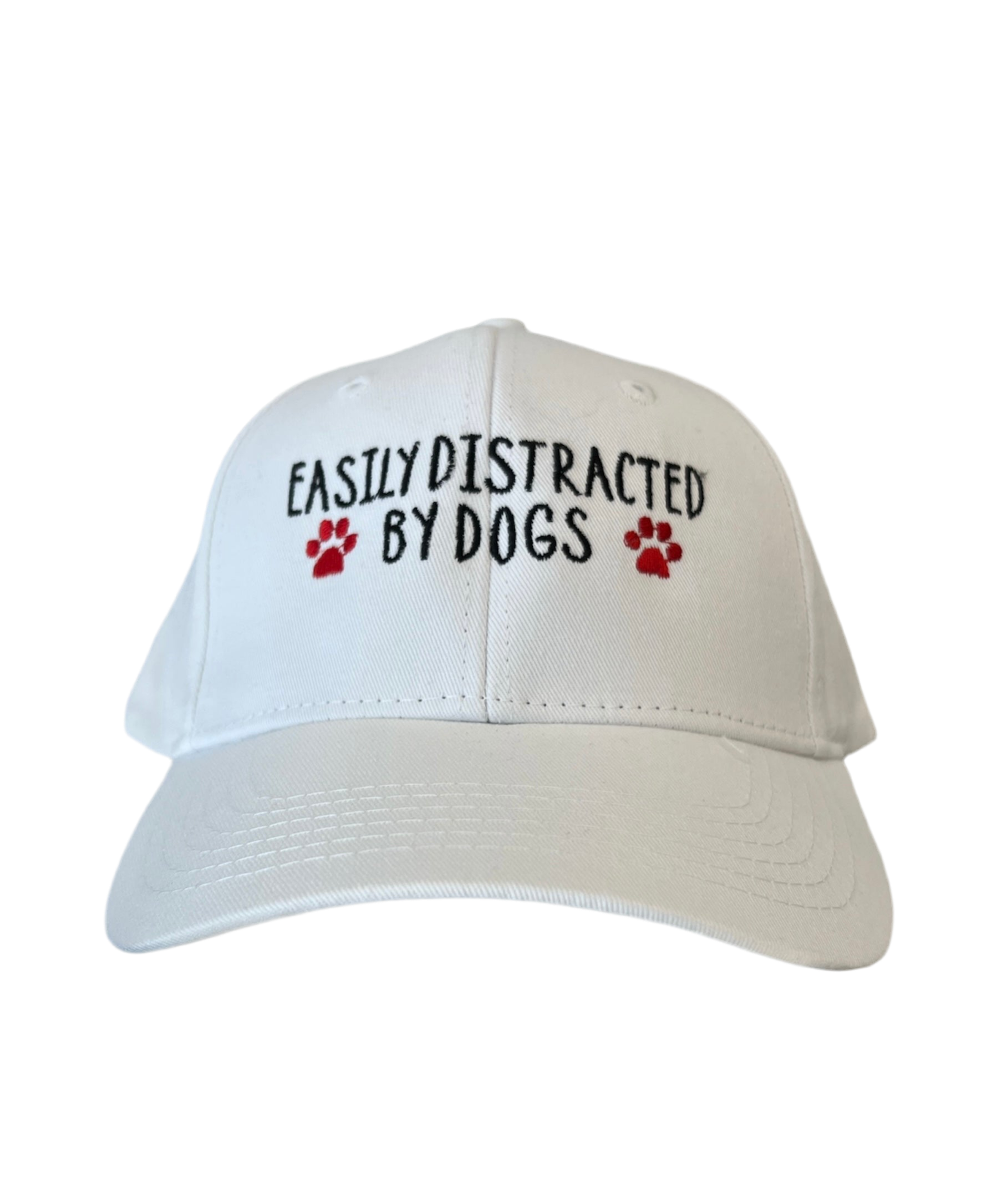 Tug Tees & Caps Easily Distracted by Dogs Cap