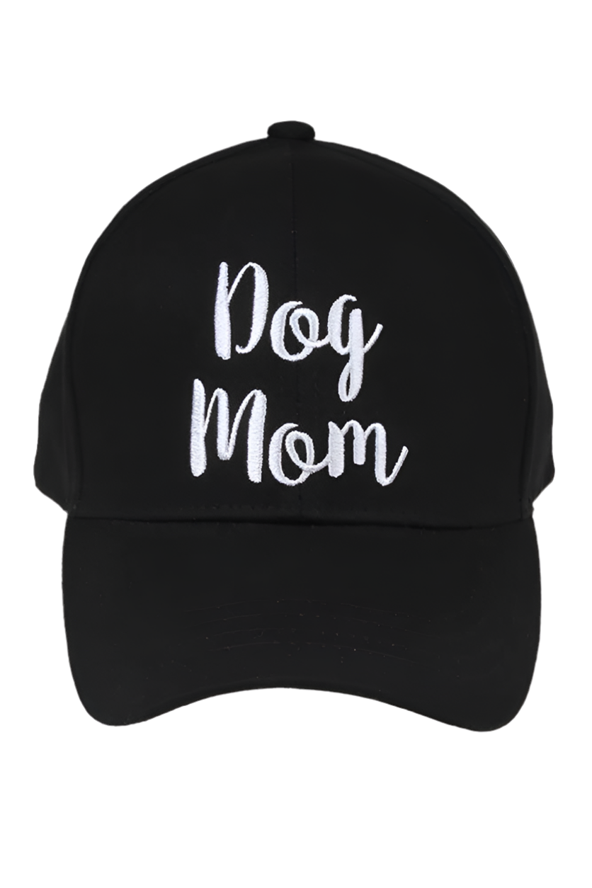 Hana Embroidered Dog Mom Hat - Stylish Pet Lover Cap