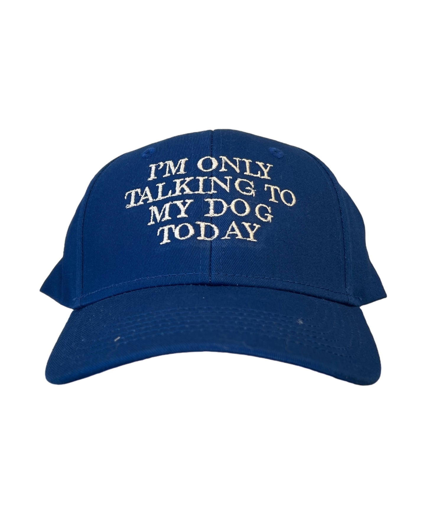 I’m only talking to my dog today Hat/Cap - The Barkery LLC