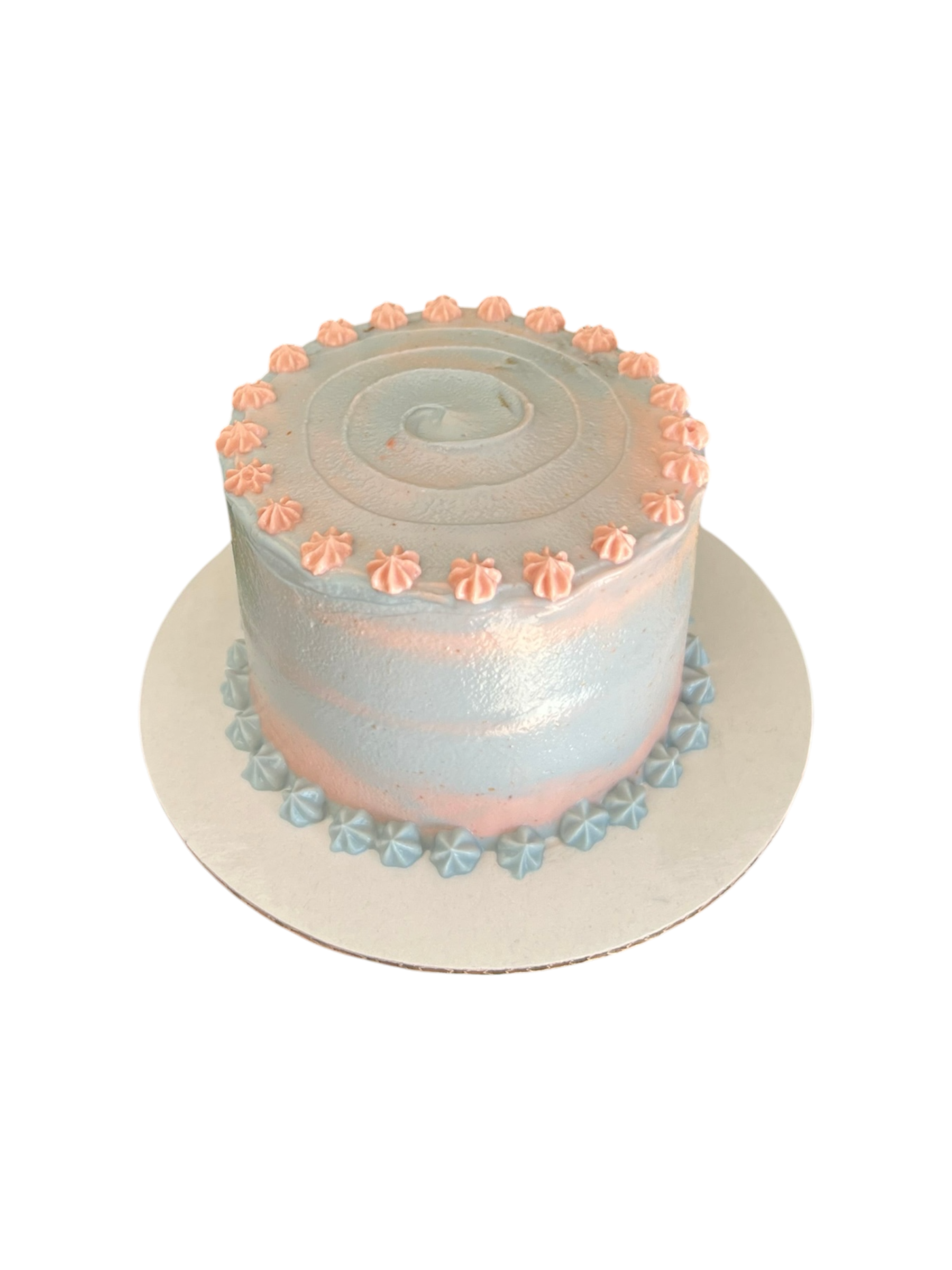 4inch Gender Reveal Cake Organic - The Barkery LLC