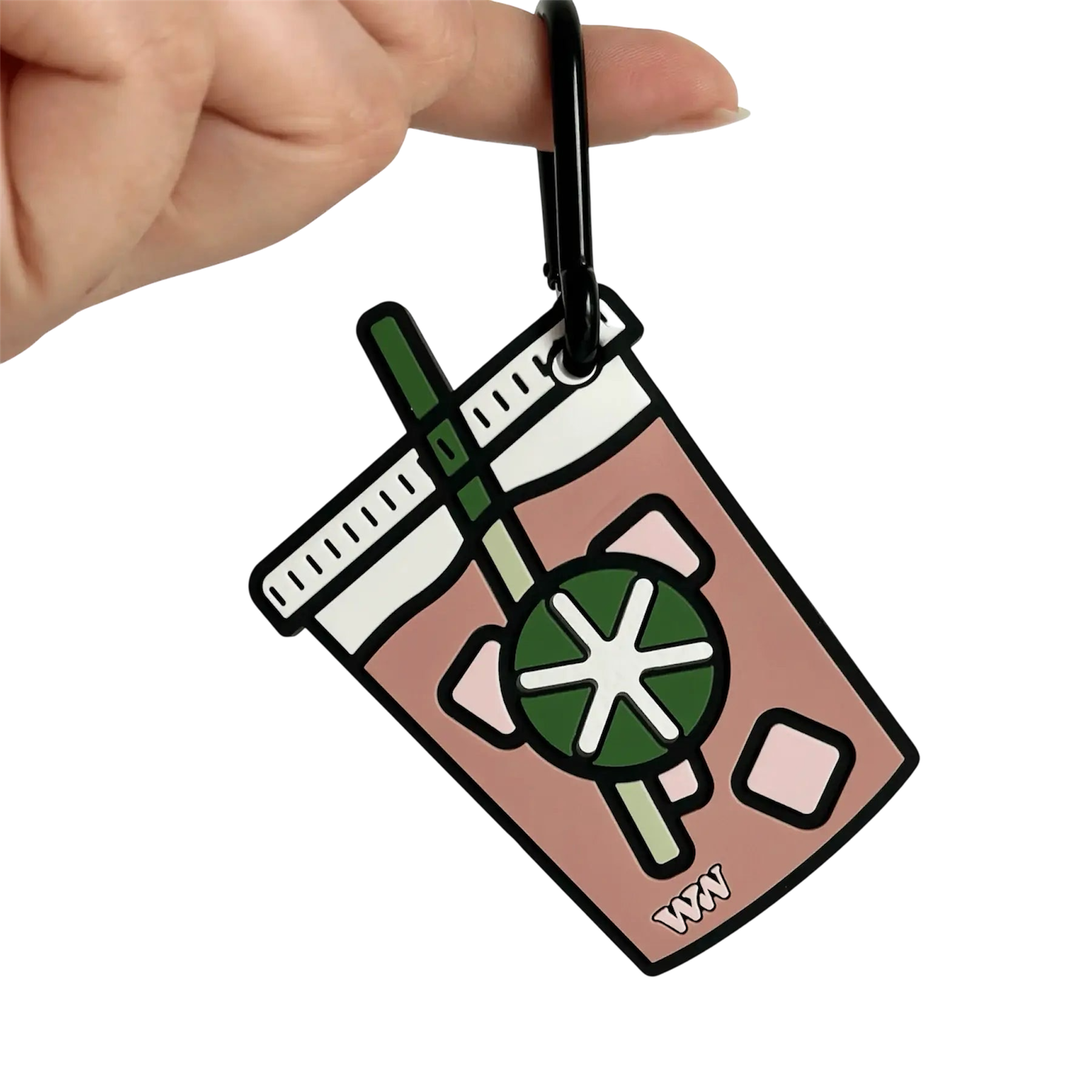 Woof & Wonder Poop Bag Holder Coffee Design