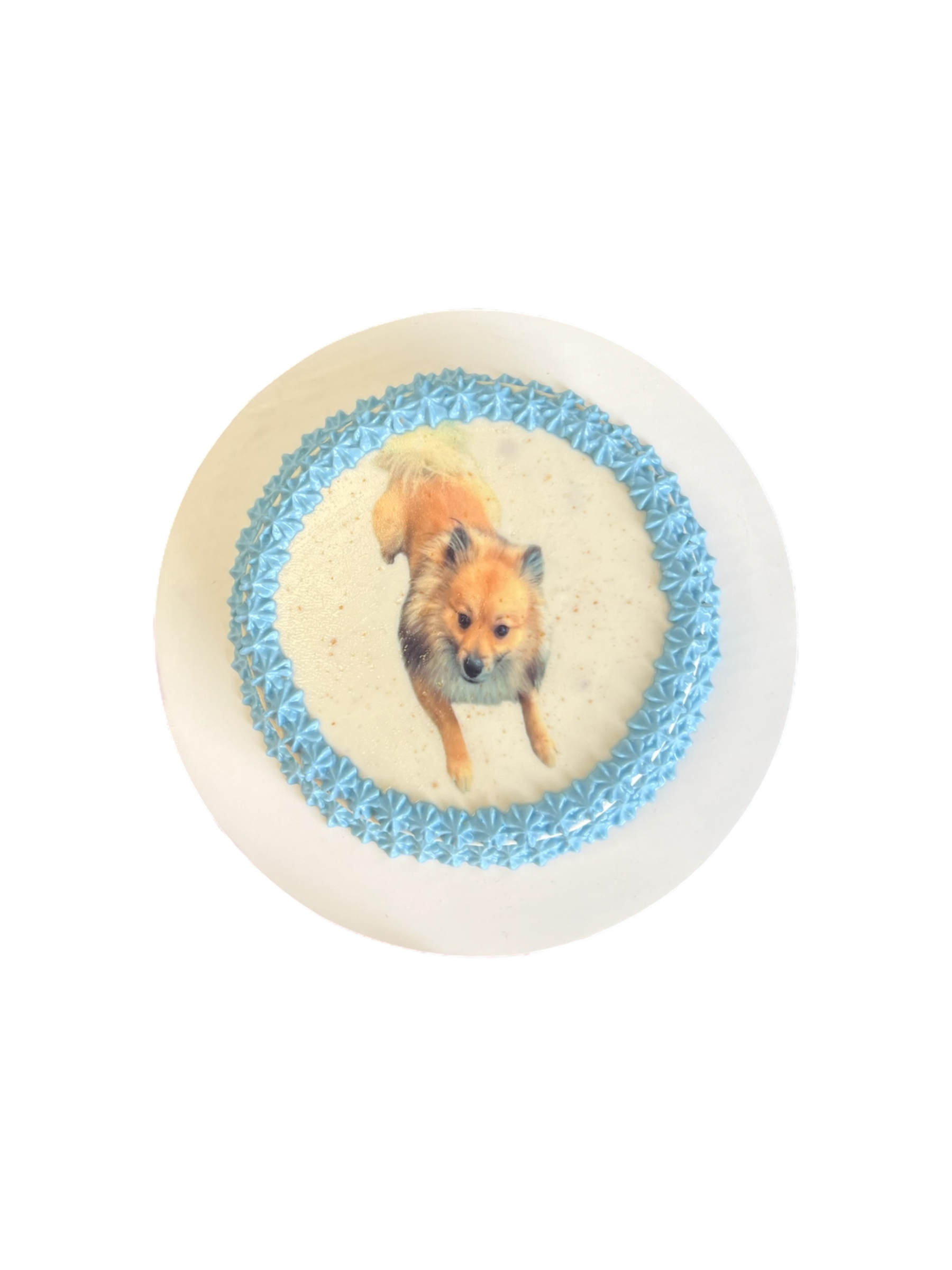 4inch Custom Image Dog Cake (Organic)