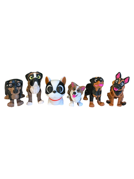 Doggie figurines