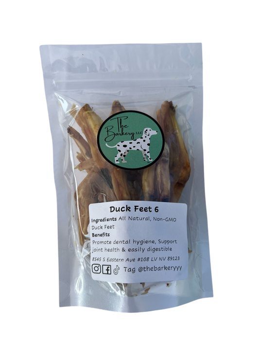 Duck Feet 6 count