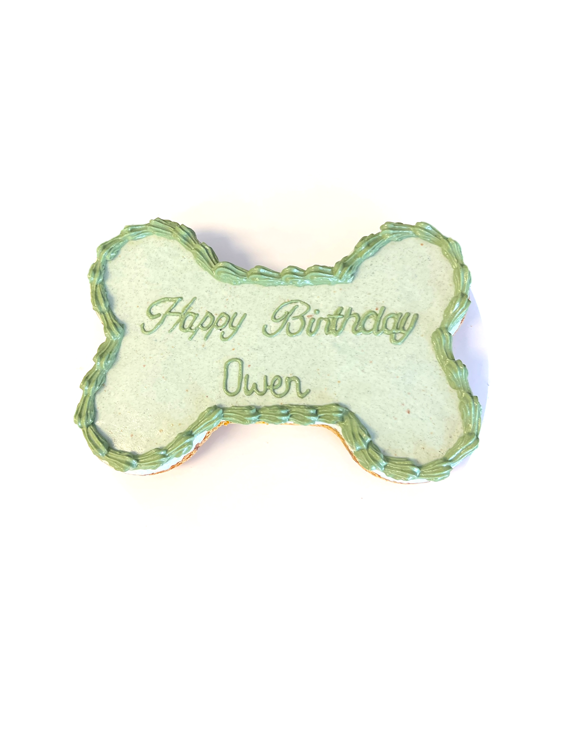 9inch Organic Bone Dog Cake for Celebrations