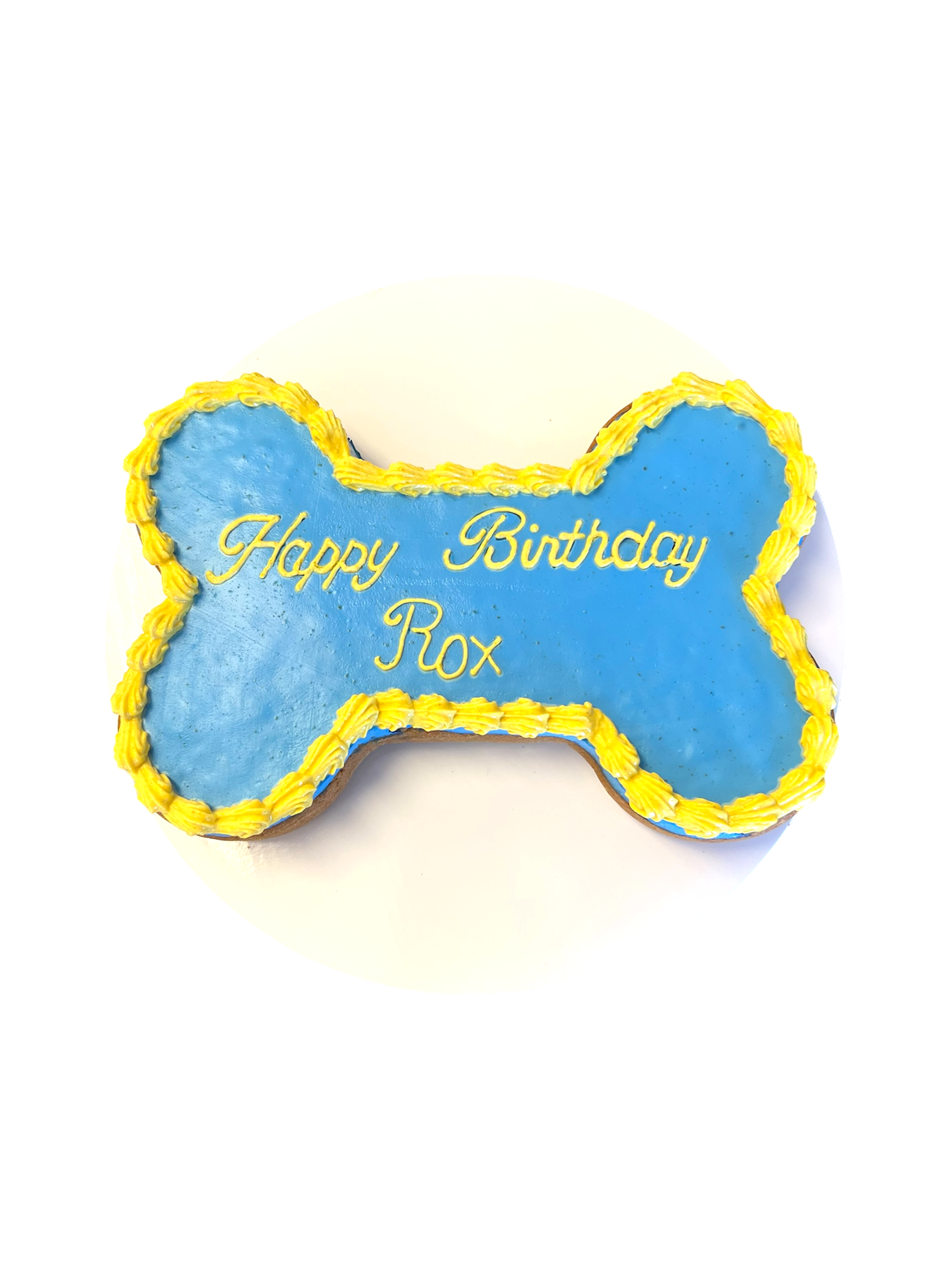 9inch Organic Bone Dog Cake (Organic)