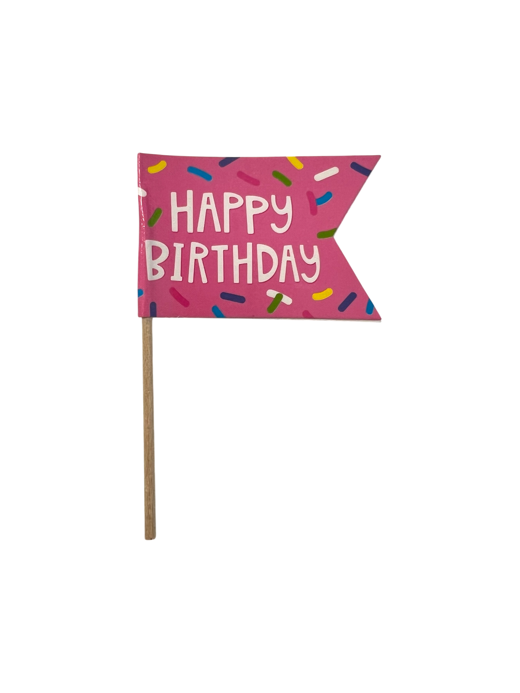 Small Happy Birthday Cake Topper