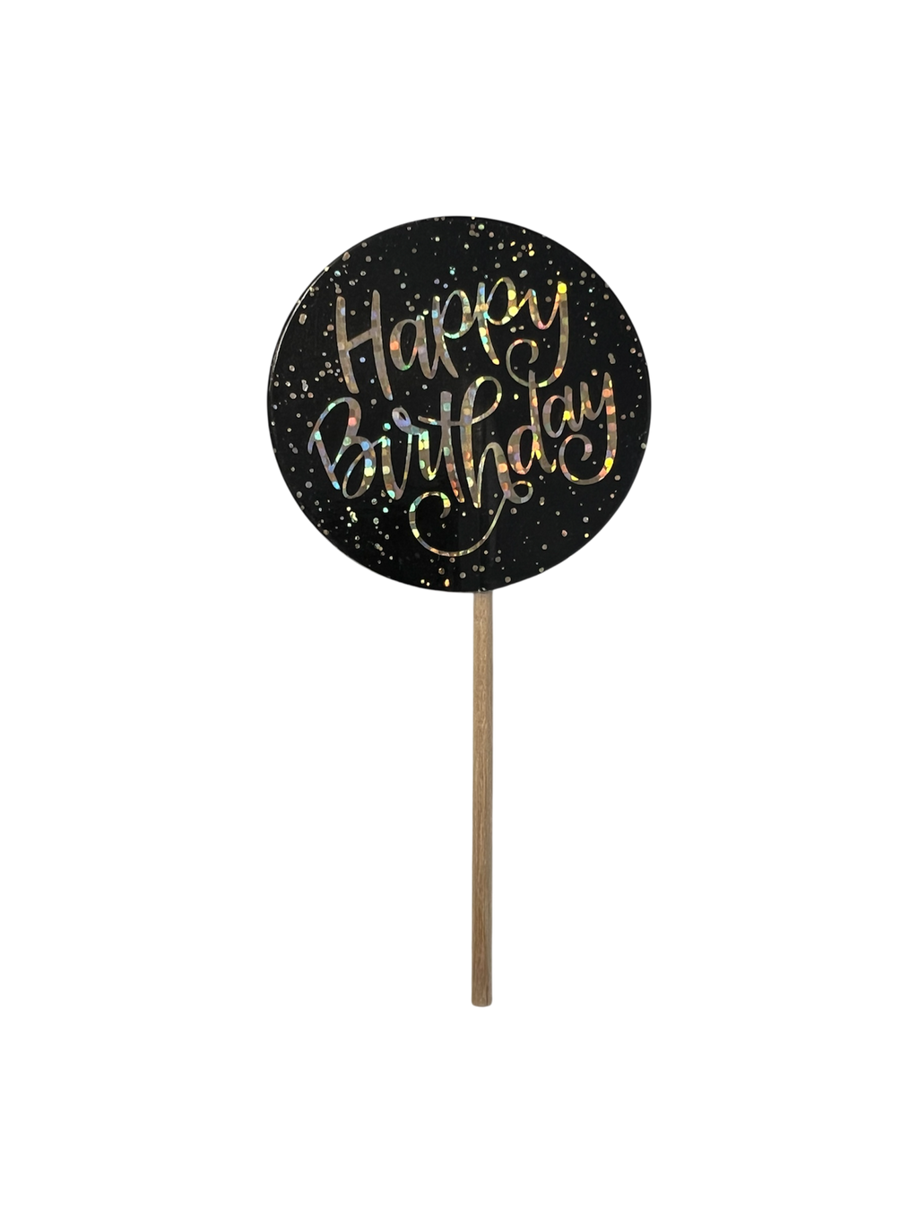 Small Happy Birthday Cake Topper