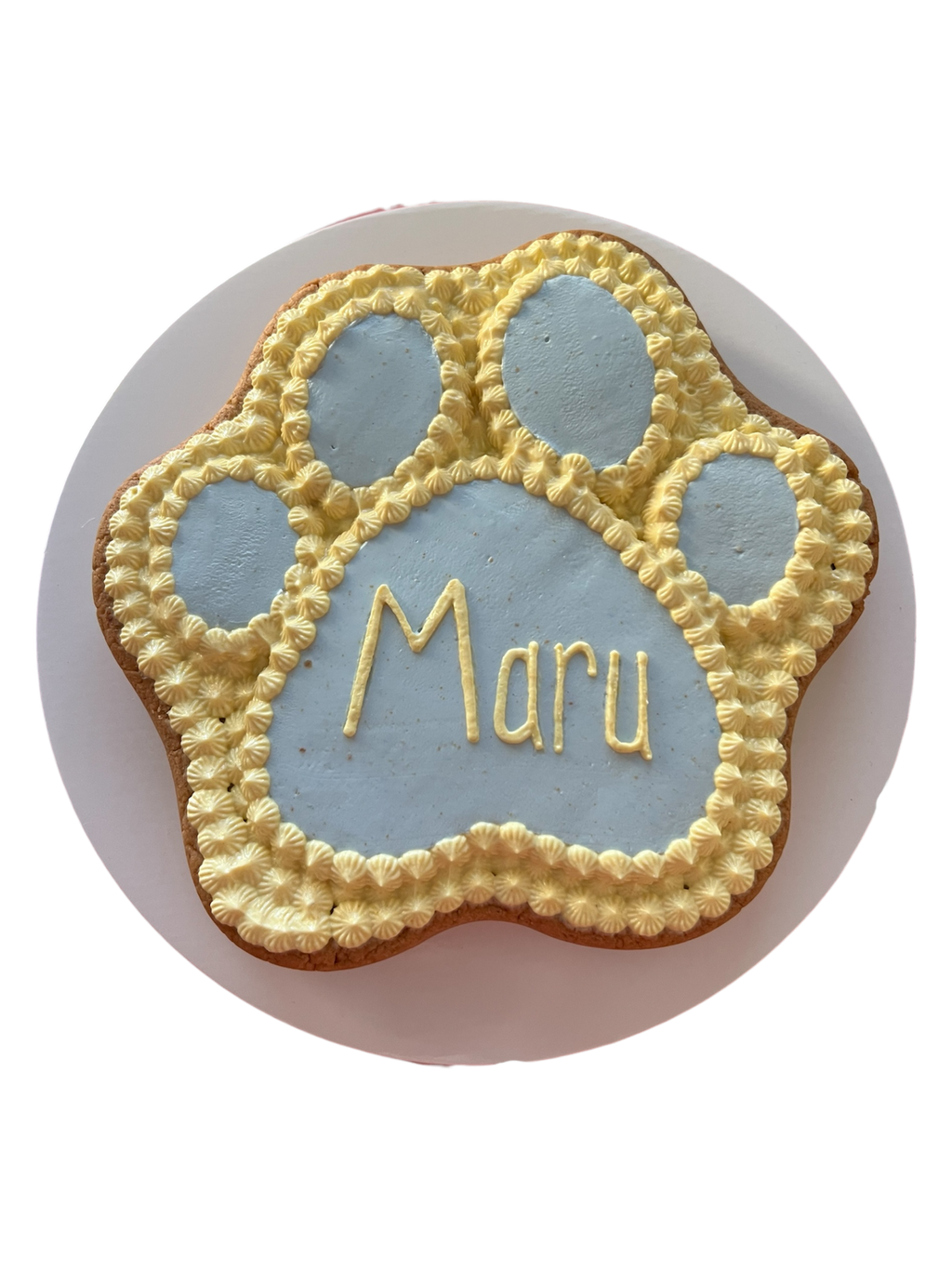 8inch Paw Print Dog Cake