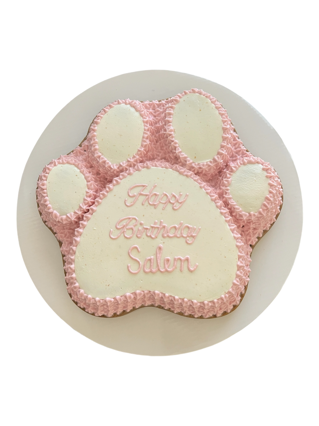 11inch Paw Print Dog Cake