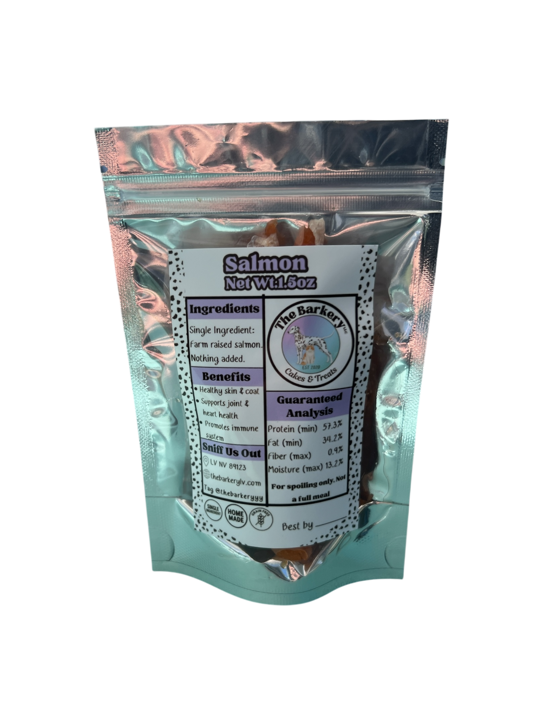 Salmon Jerky for Pets 1.5oz