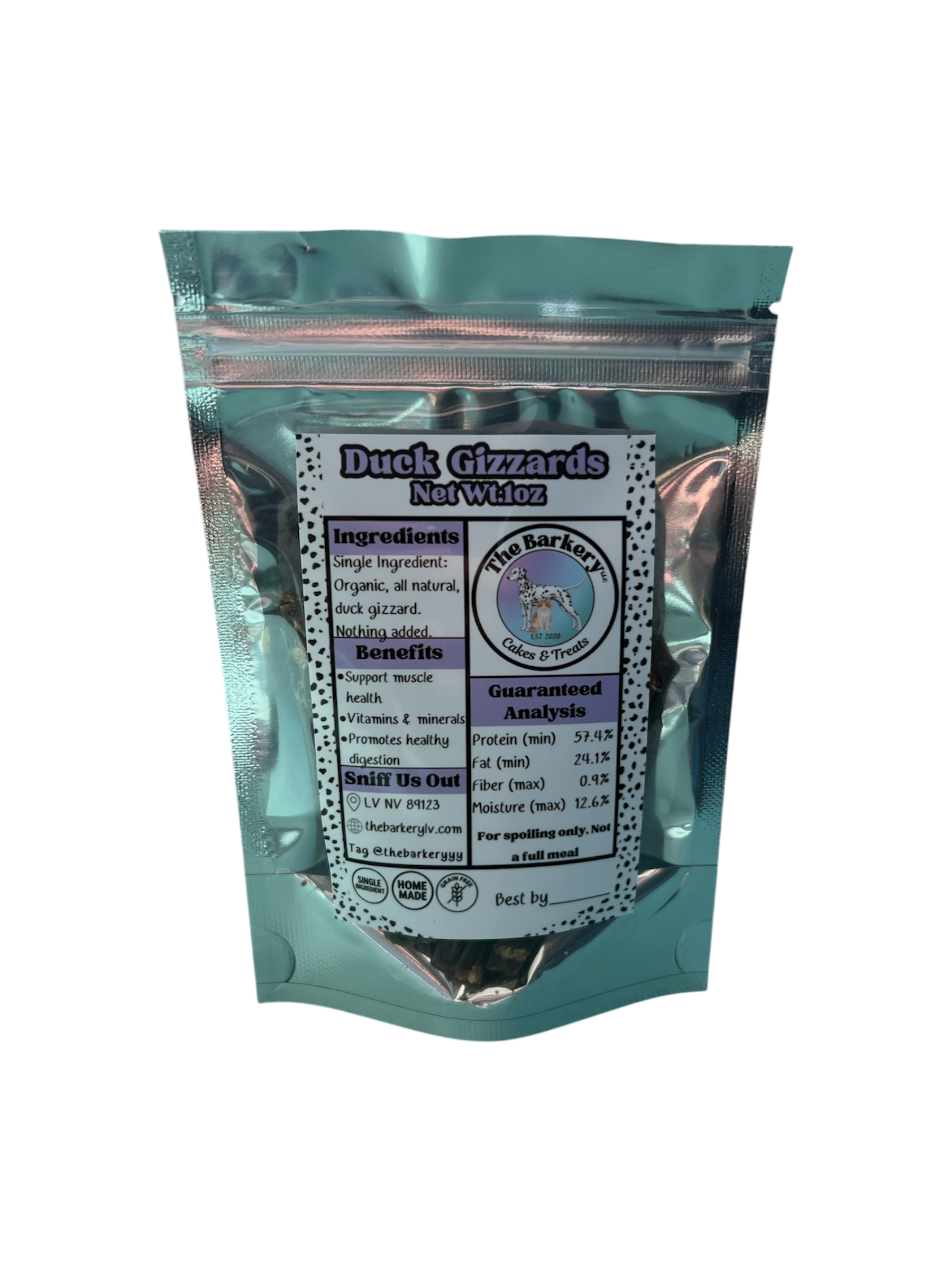 Duck Gizzards 1oz Bag