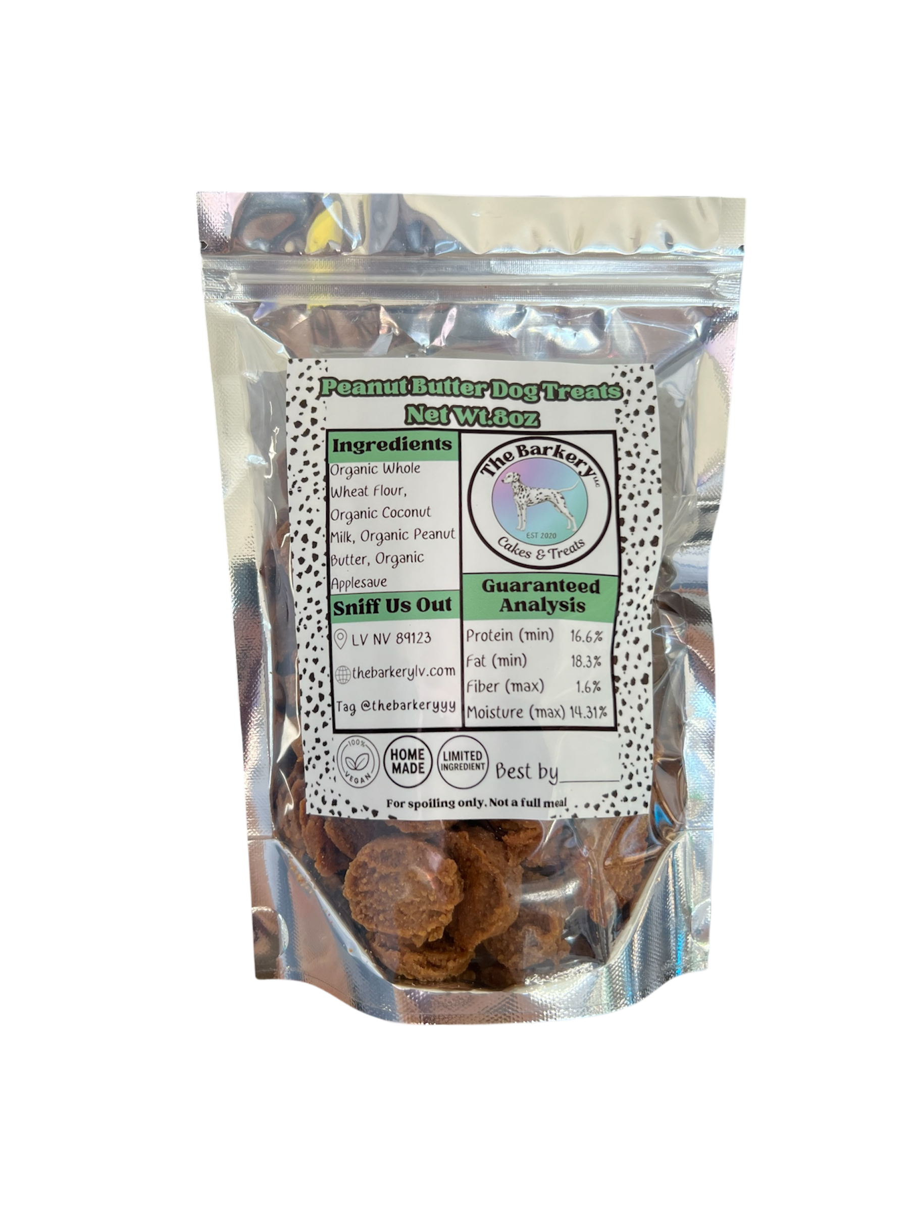 Organic Peanut Butter Dog Treats