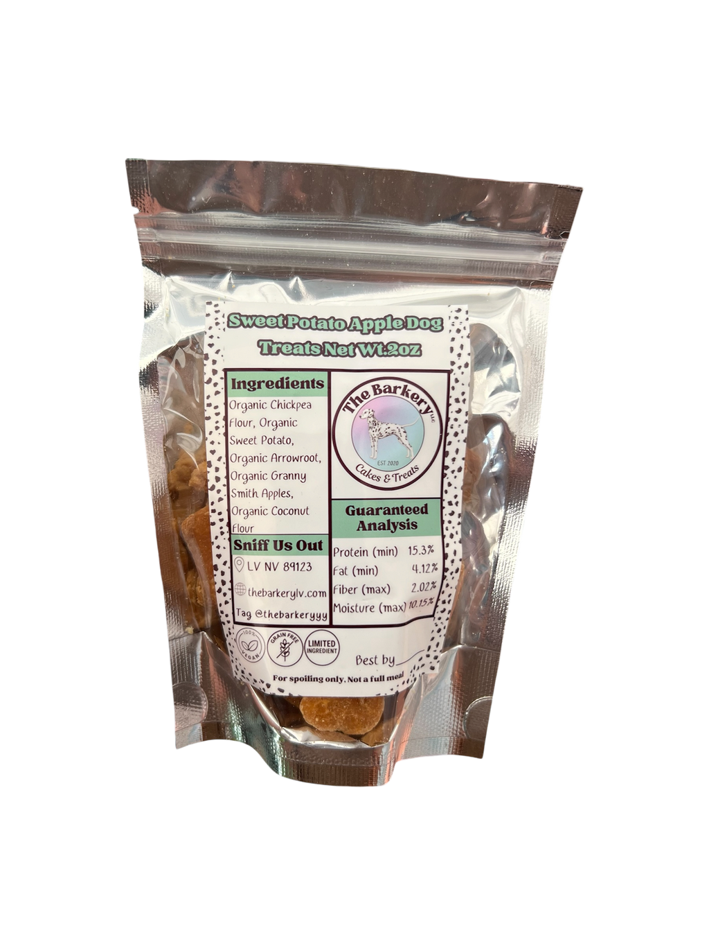 Sweet Potato Apple Dog Treats