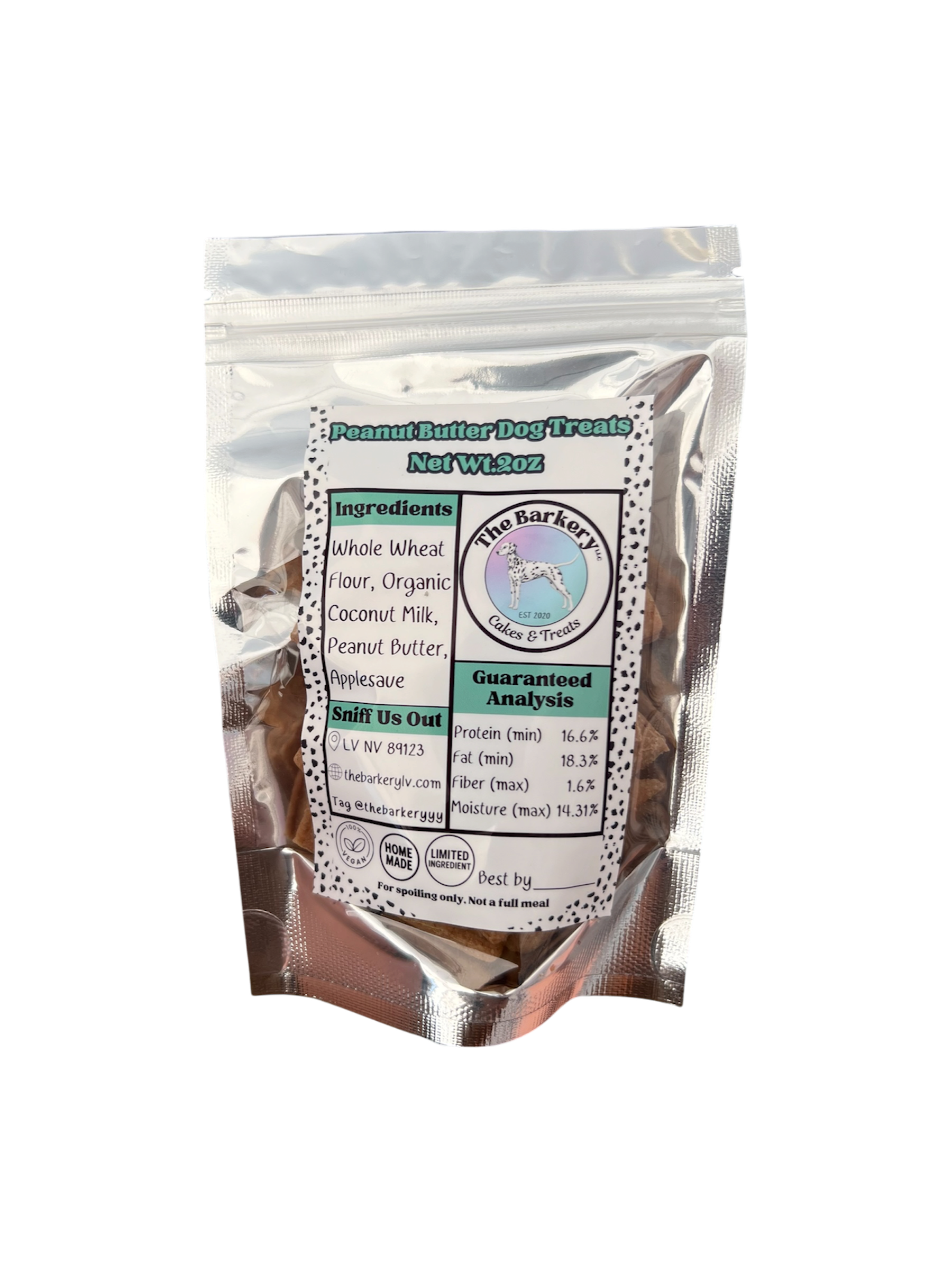 Organic Peanut Butter Dog Treats