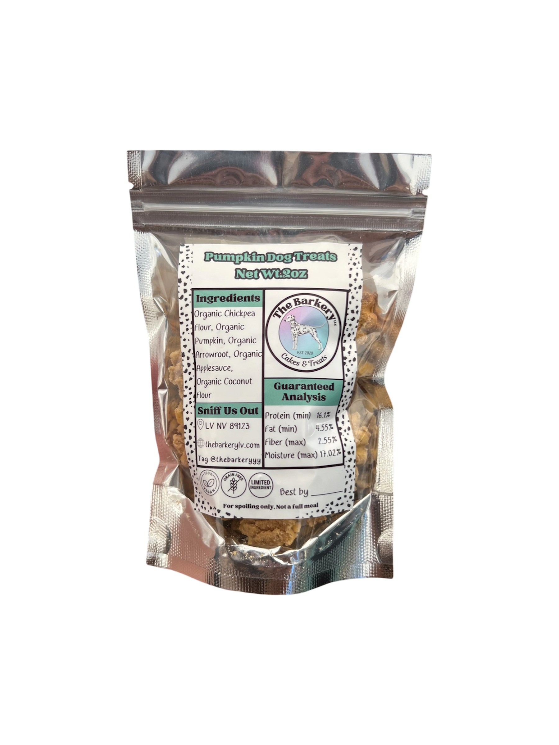 Organic Pumpkin Dog Treats