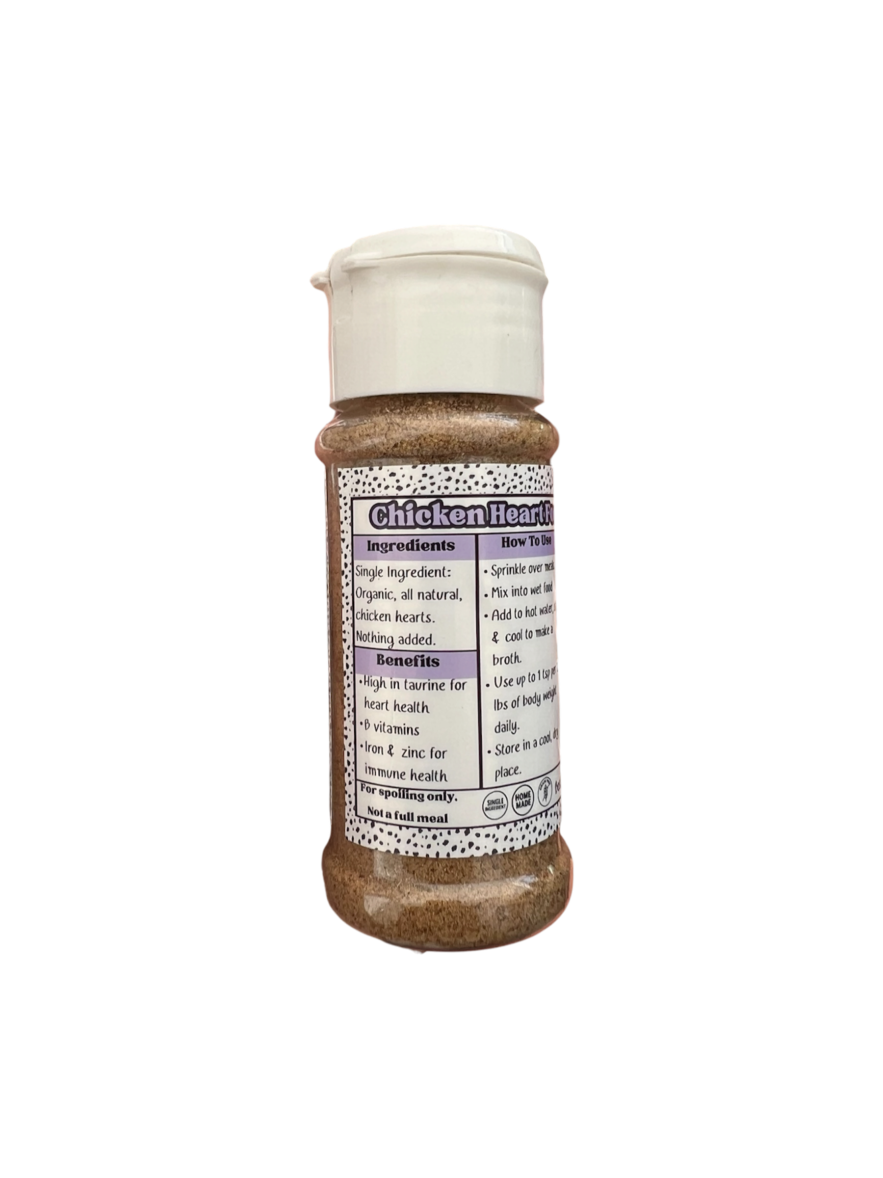 Chicken Heart Topper for Pets 1.5oz