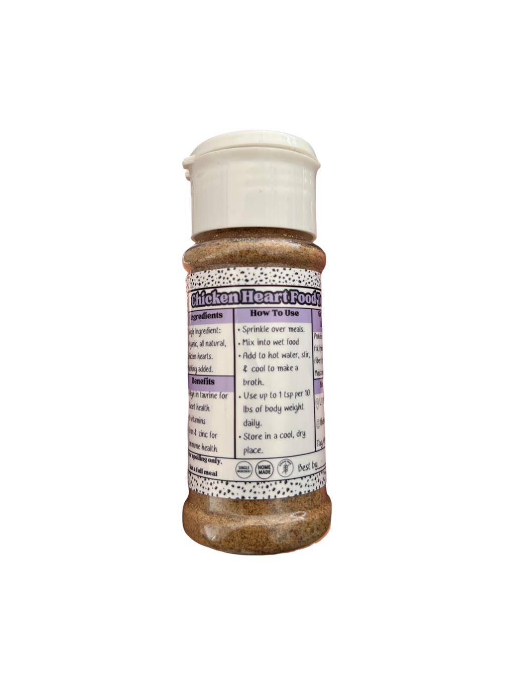 Chicken Heart Topper for Pets 1.5oz