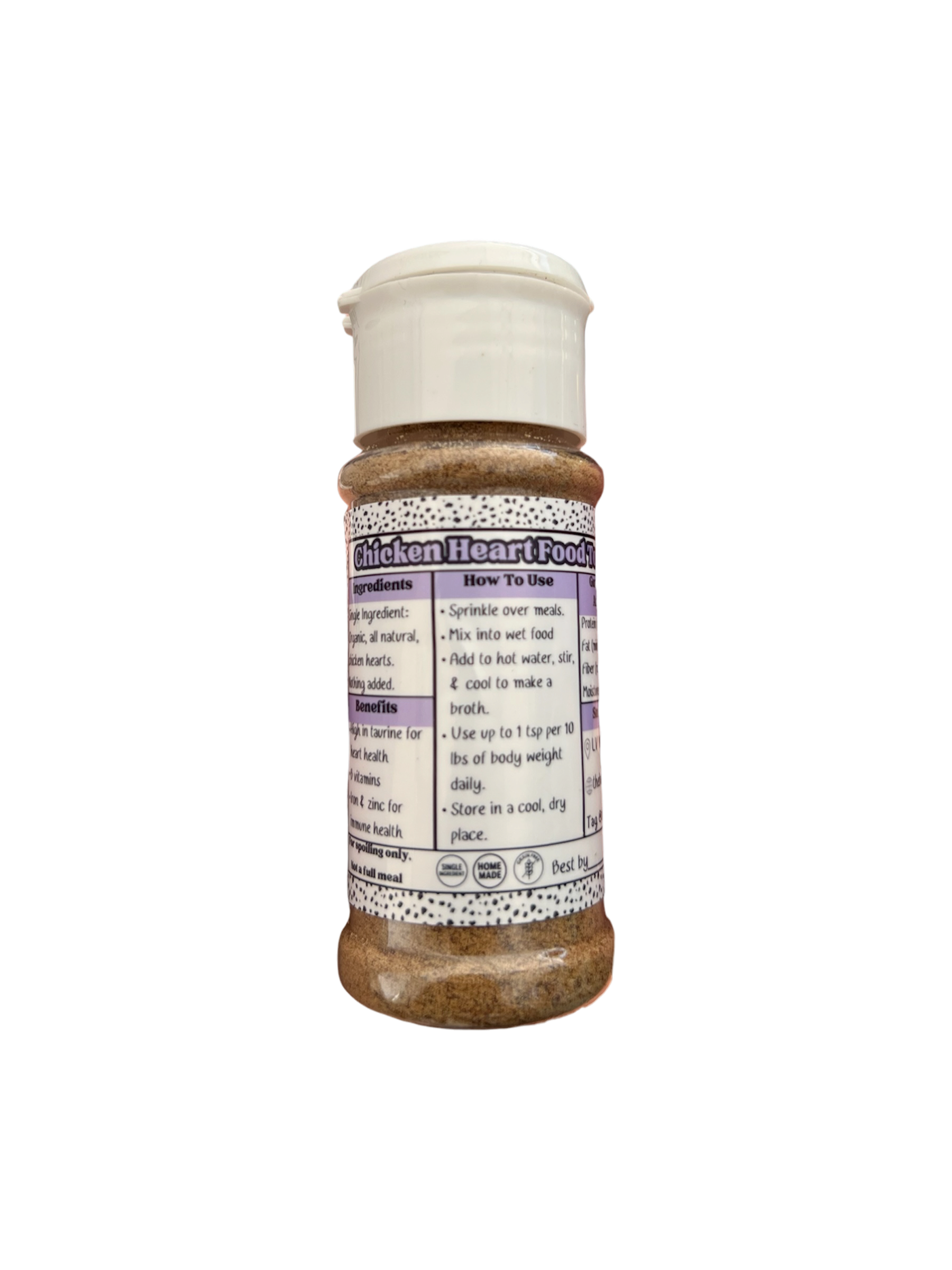 Chicken Heart Topper for Pets 1.5oz
