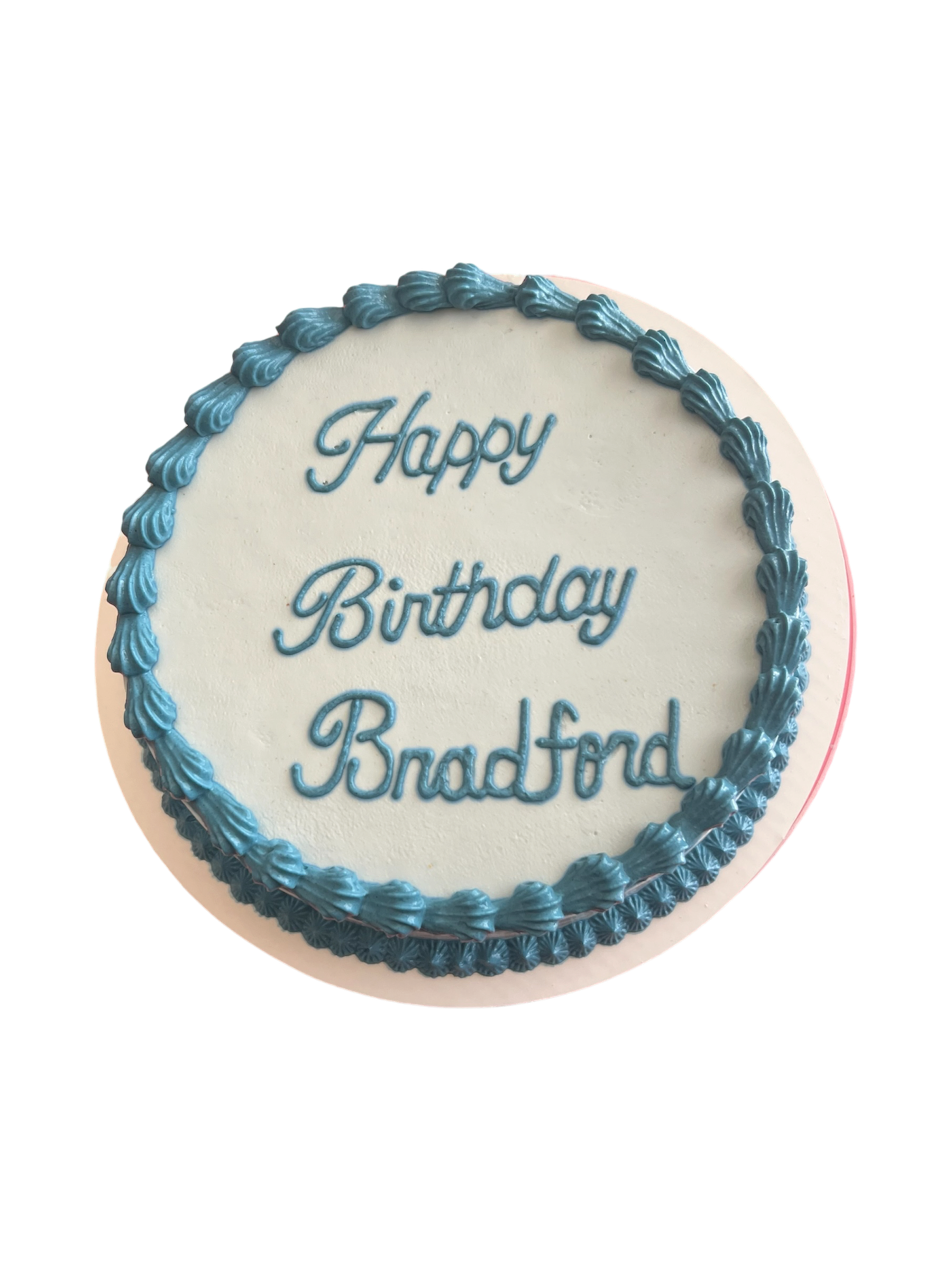6inch Circle Cake (Cat & Dog)