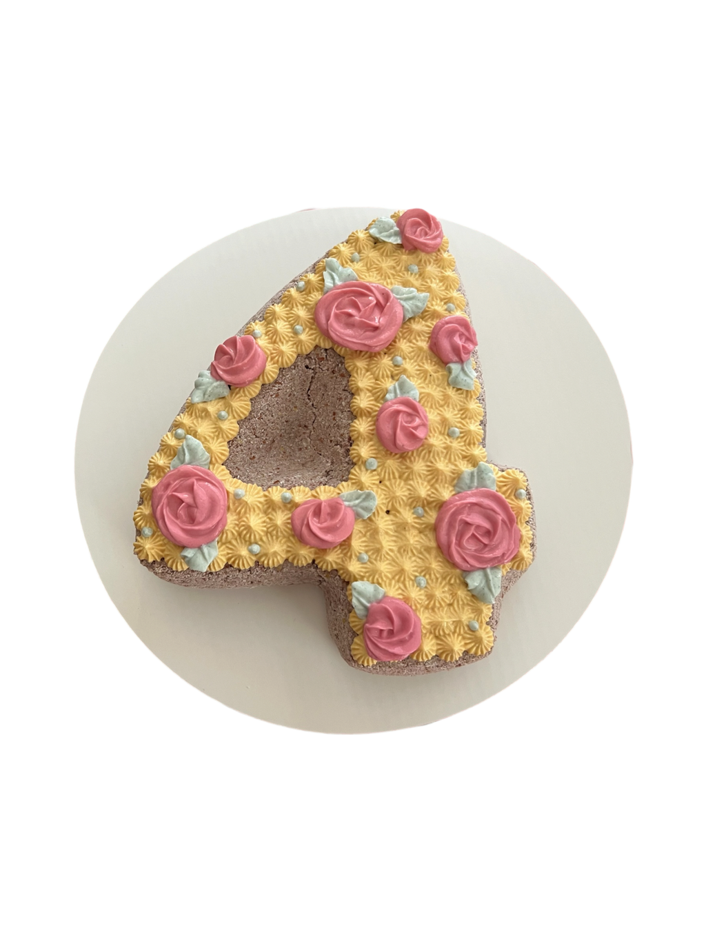 6inch Number Cake (Cat & Dog)