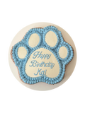 8inch Paw Print Dog Cake
